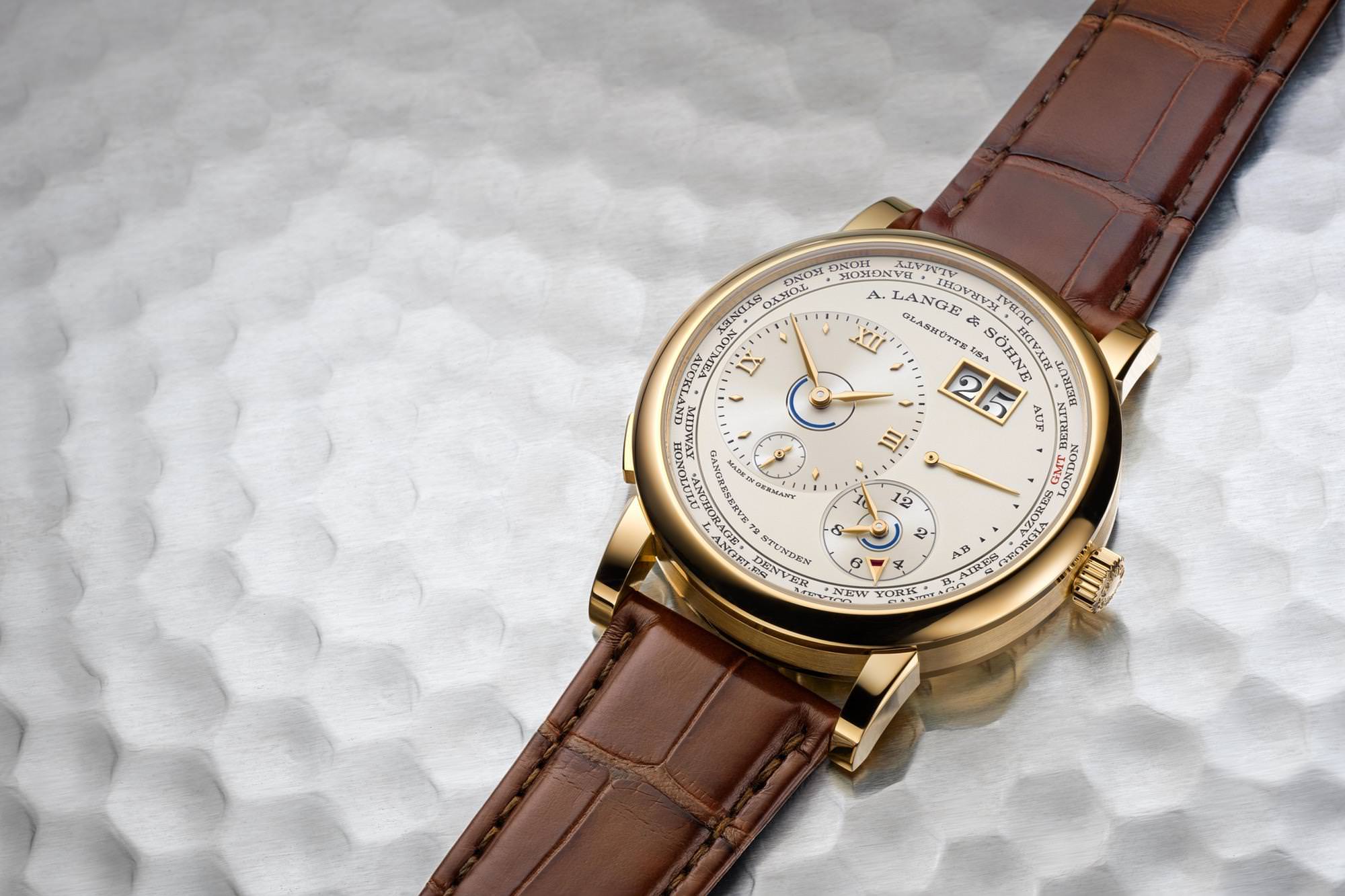 A.Lange & Sohne Lange 1 Time Zone 136.021 Replica 2