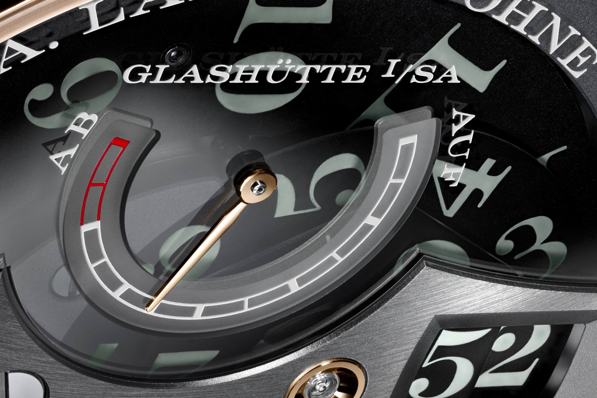 A.Lange & Sohne Zeitwerk Honey Gold “Lumen” 142.055 Replica 2