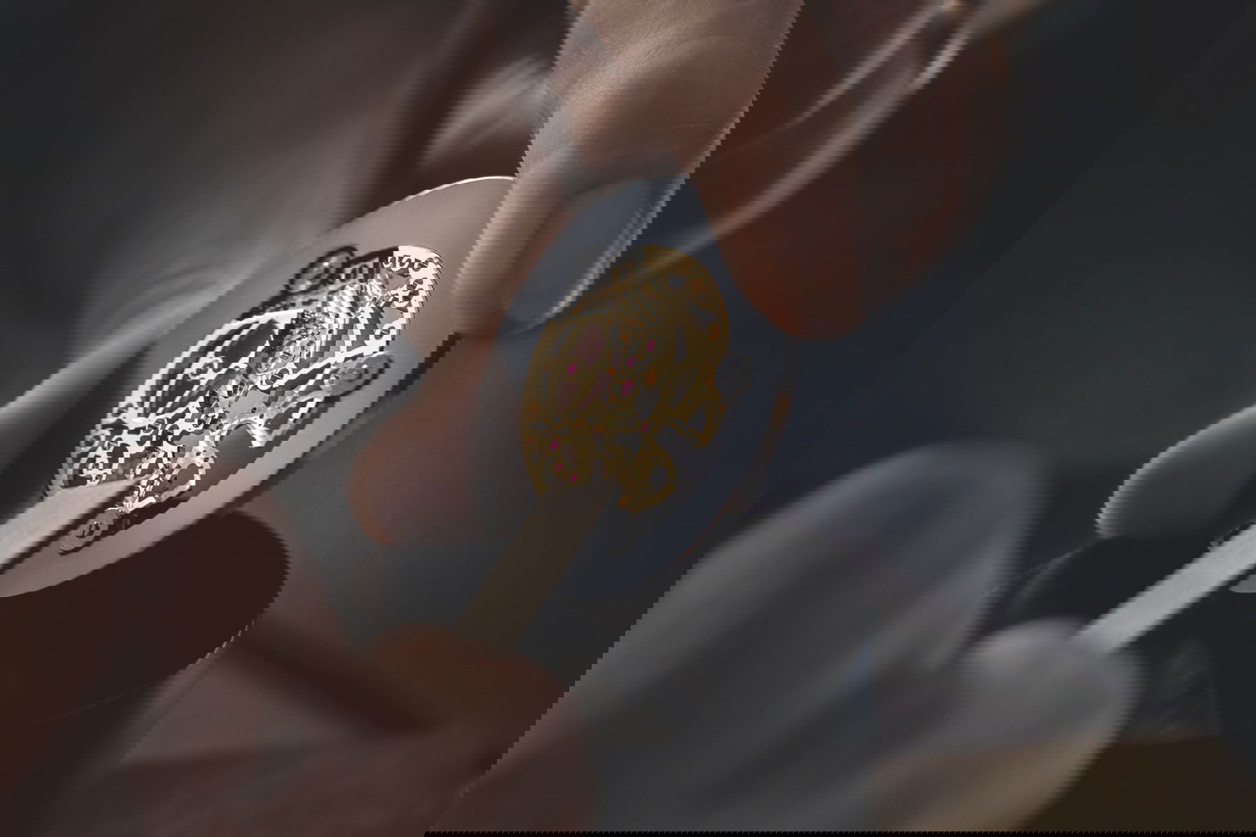 IMG_9085 Audemars Piguet Royal Oak Frosted Gold Double Balance Wheel Openworked 15412BA.YG.1224BA.01-B Replica 2