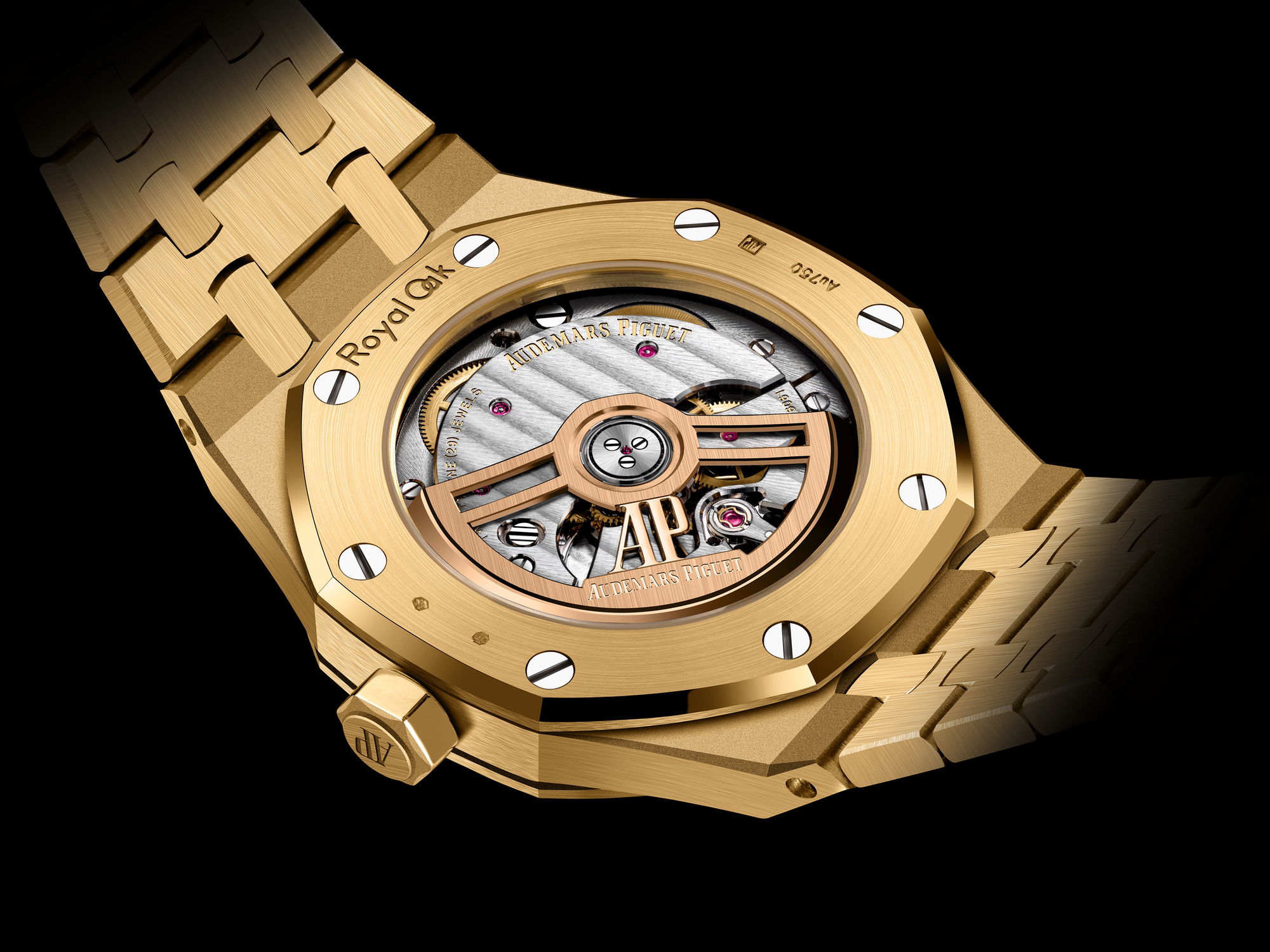IMG_9085 Audemars Piguet Royal Oak Frosted Gold Selfwinding 15550BA.GG.1356BA.01 Replica 2