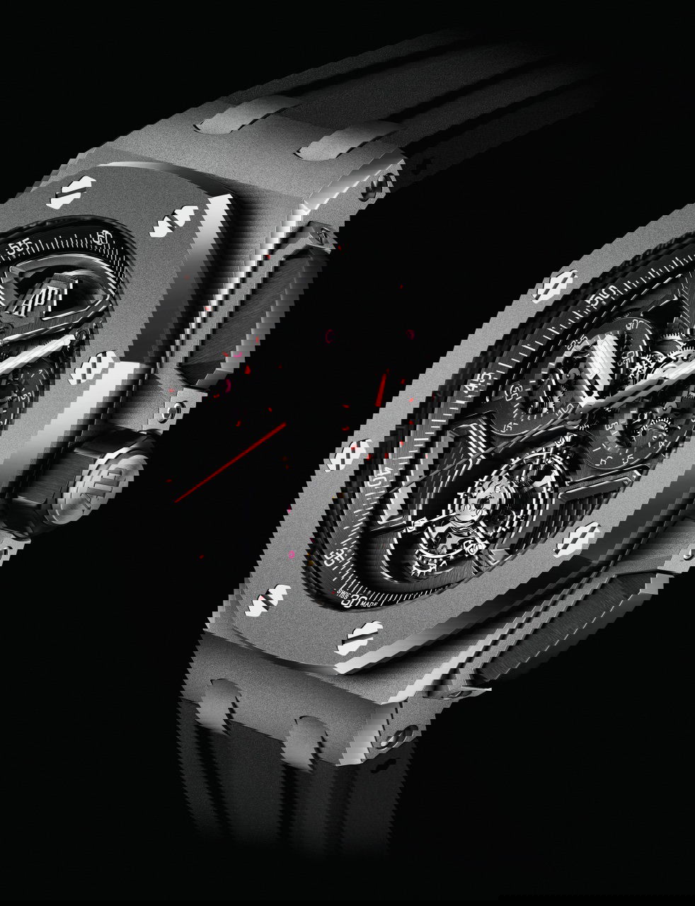 Audemars Piguet Royal Oak Offshore Selfwinding Flying Tourbillon Flyback Chronograph 26622TI.GG.D002CA.01 Replica 2