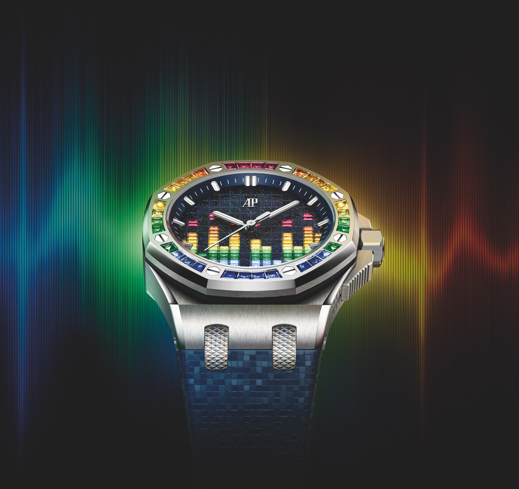 IMG_9085 Audemars Piguet Royal Oak Offshore Selfwinding Music Edition 77601BC.YY.D343CA.01 Replica 2