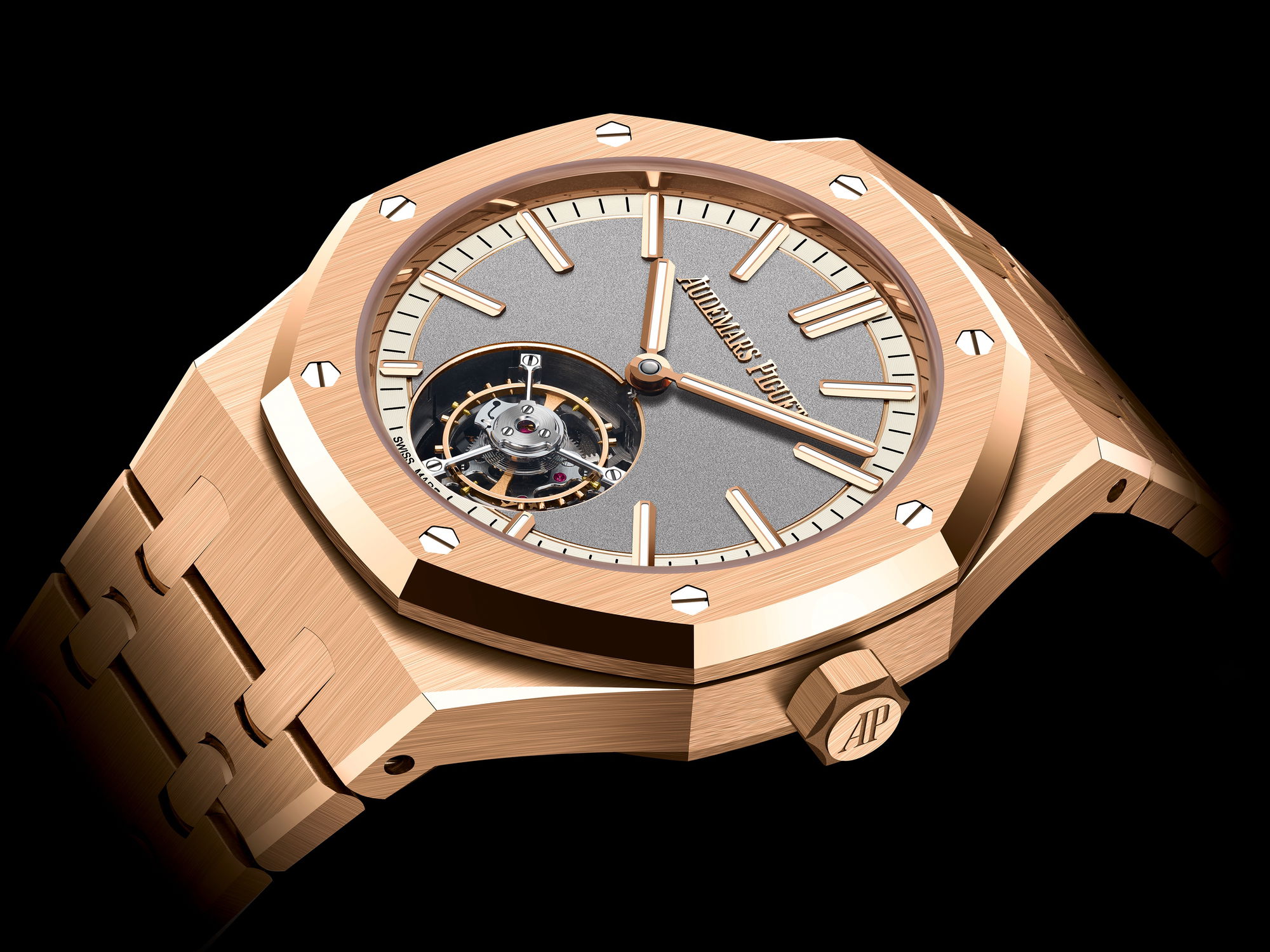 Audemars Piguet Royal Oak Selfwinding Flying Tourbillon 26730OR.OO.1320OR.03 Replica 2