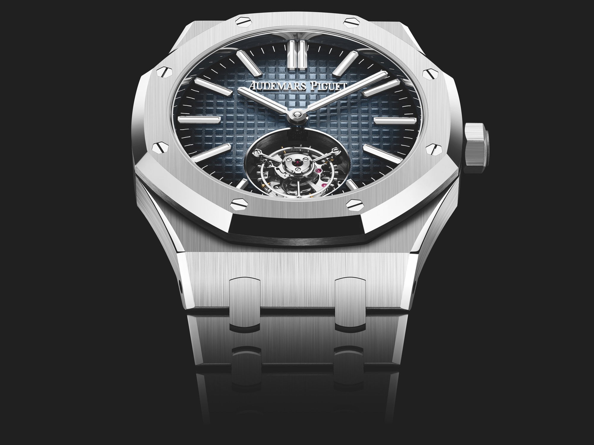 Audemars Piguet Royal Oak Selfwinding Flying Tourbillon 26730ST.OO.1320ST.01 Replica 2