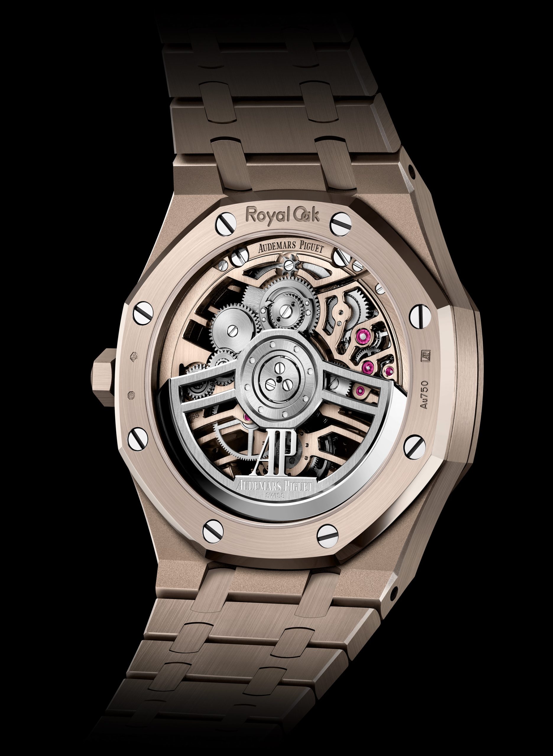 Audemars Piguet Royal Oak Selfwinding Flying Tourbillon Openworked 26735SG.OO.1320SG.01 Replica 2
