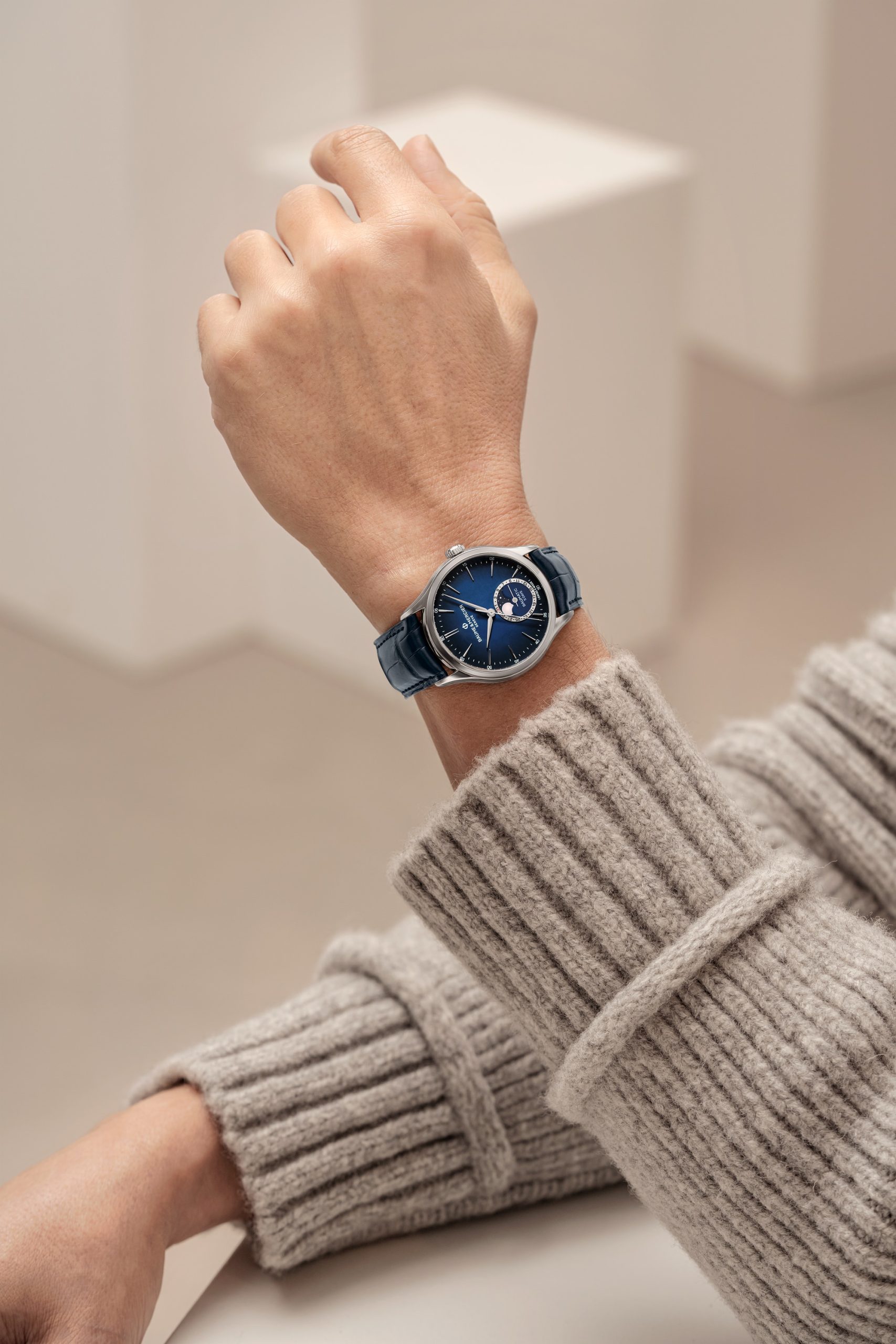 IMG_9085 Baume & Mercier Clifton Baumatic Moon Phases 10756 Replica 2