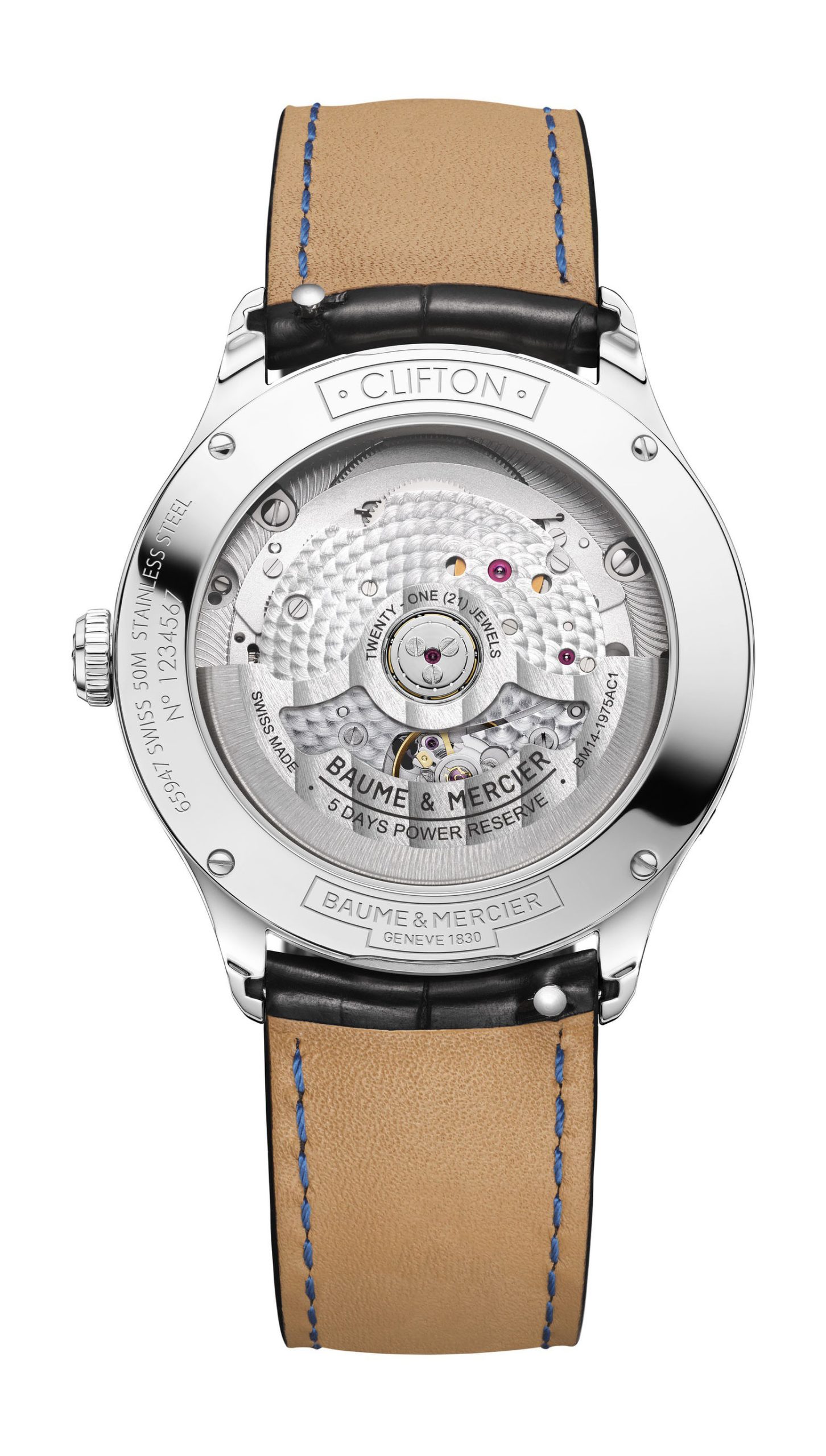 IMG_9085 Baume & Mercier Clifton Baumatic Moon Phases 10758 Replica 2