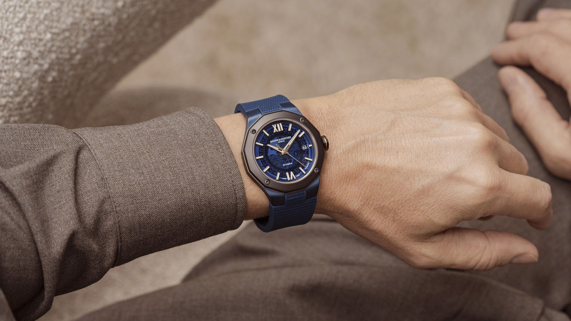 IMG_9085 Baume & Mercier Riviera Acier-Titane 10769 Replica 2