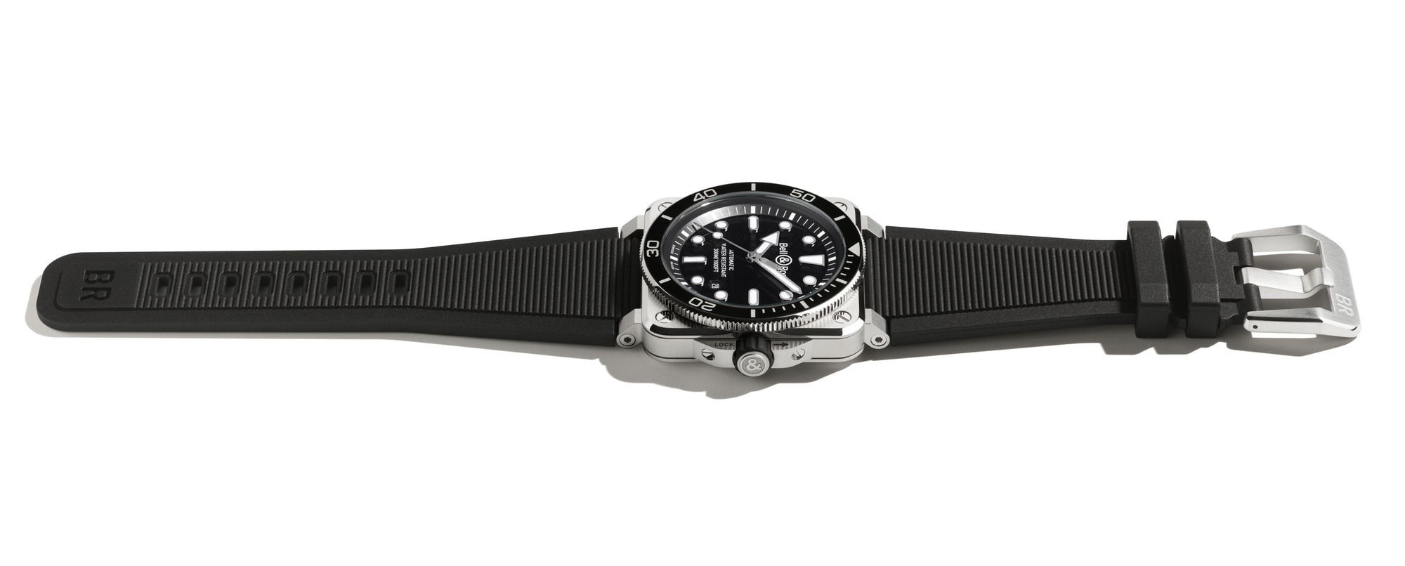 IMG_9085 Bell & Ross BR 03 Diver Black Steel BR03A-D-BL-ST/SRB Replica 2