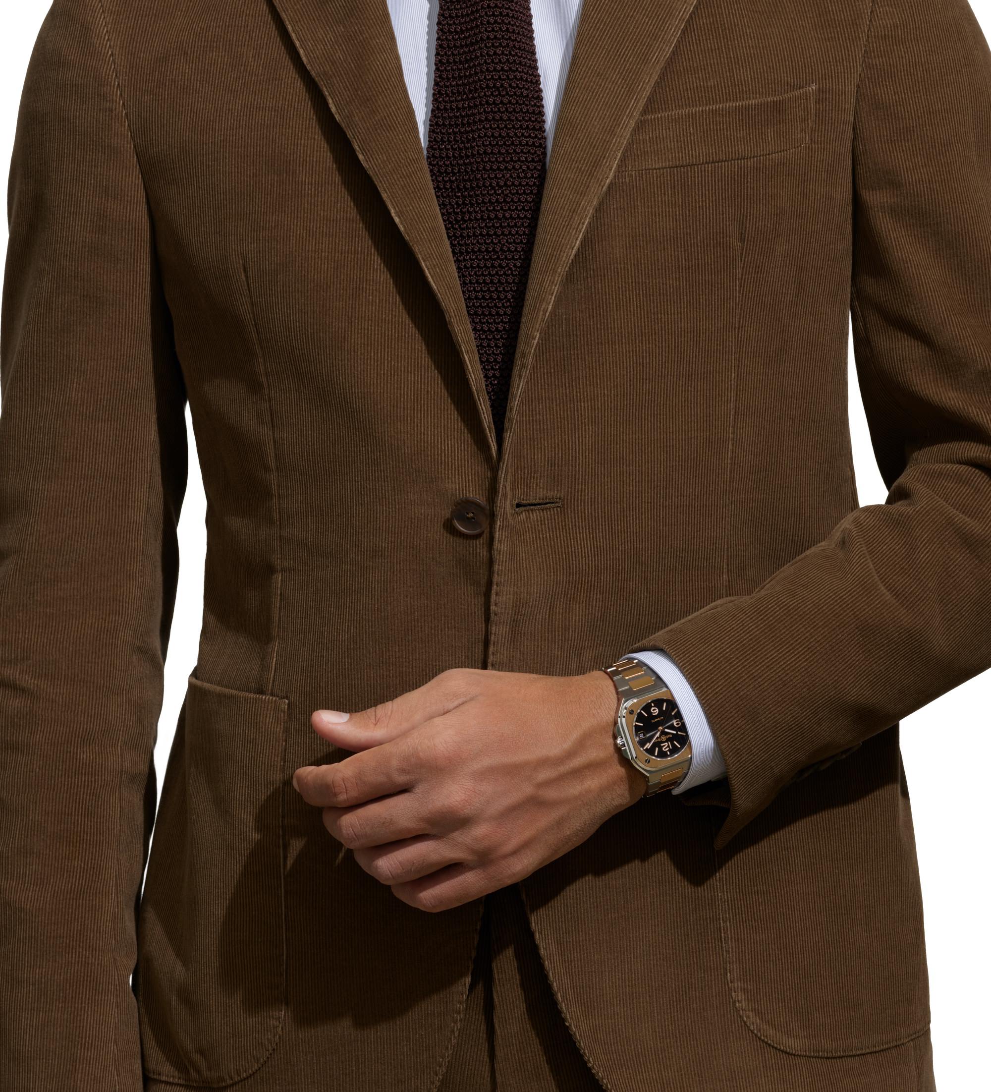 IMG_9085 Bell & Ross BR 05 BLACK STEEL & GOLD BR05A-BL-STPG/SSG Replica 2