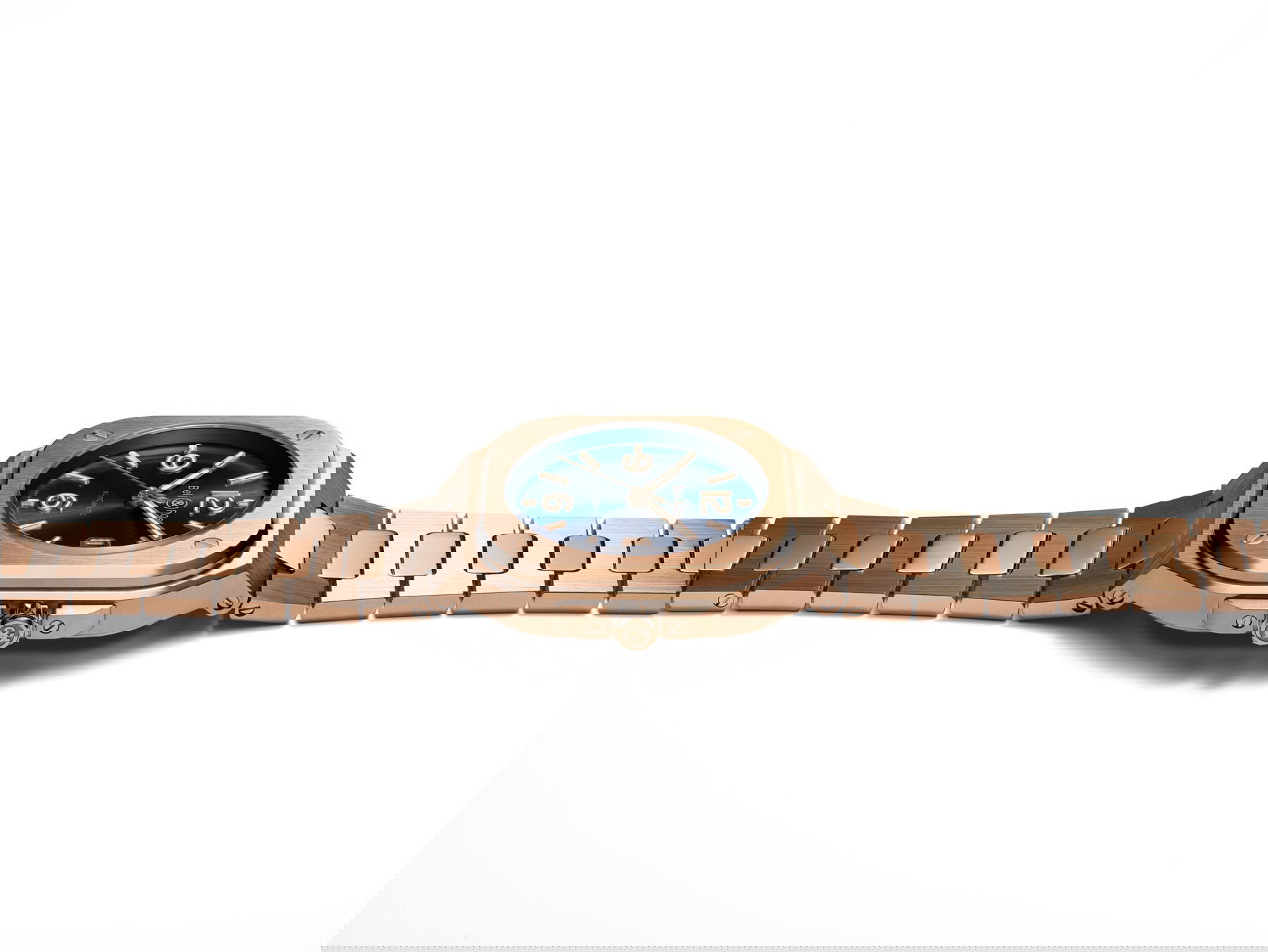 IMG_9085 Bell & Ross BR 05 Blue Gold BR05A-BLU-PG/SPG Replica 2