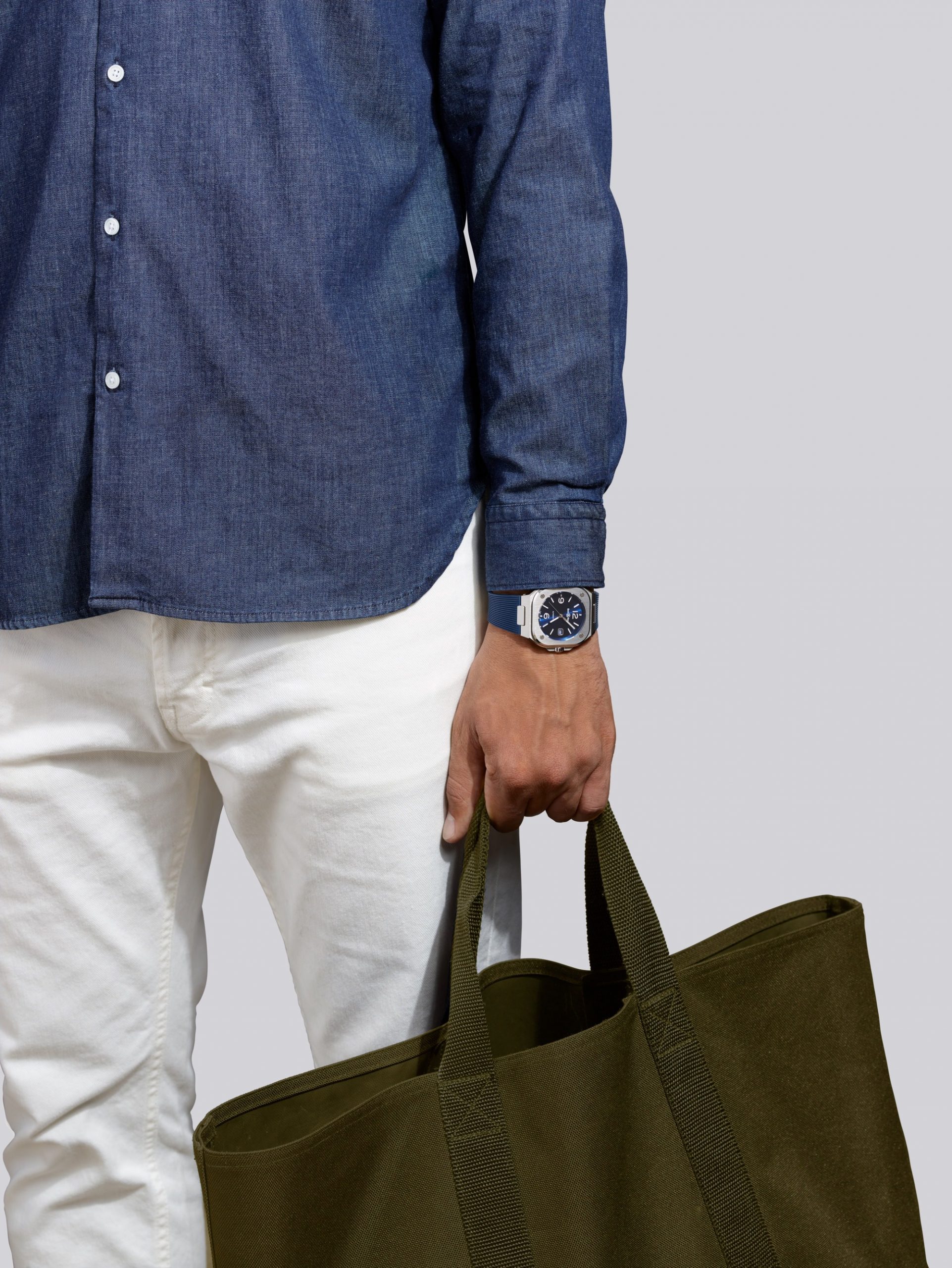 IMG_9085 Bell & Ross BR 05 Blue Steel BR05A-BLU-ST/SRB Replica 2