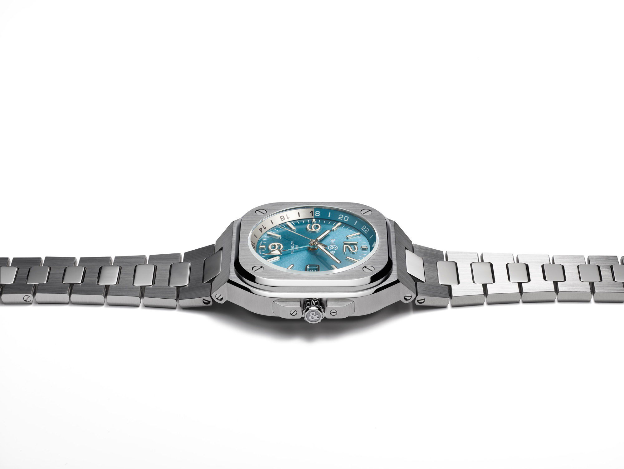 IMG_9085 Bell & Ross BR 05 GMT Sky Blue BR05G-PB-ST/SST Replica 2