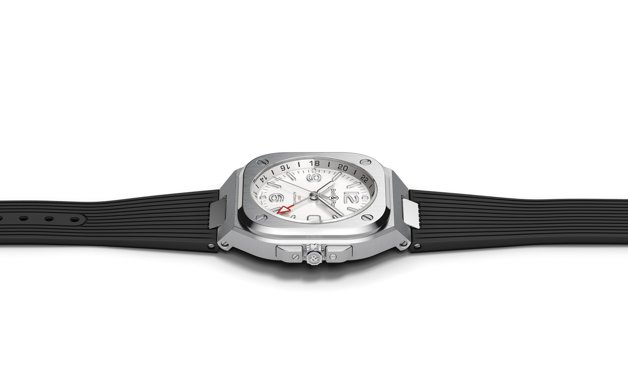 Bell & Ross BR 05 GMT White BR05G-SI-ST/SRB Replica 2