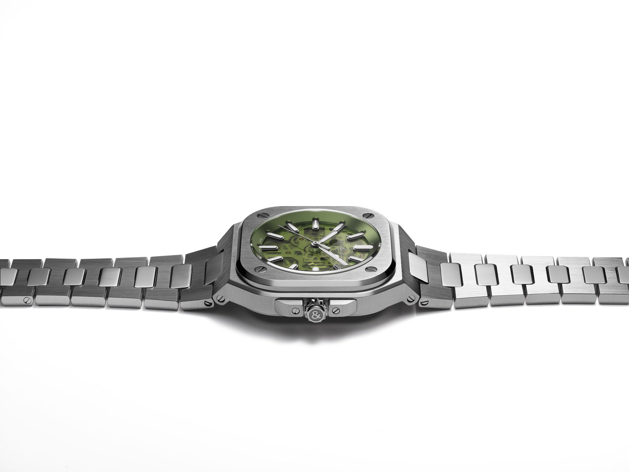 Bell & Ross BR 05 Skeleton Green BR05A-GN-SKST/SST Replica 2