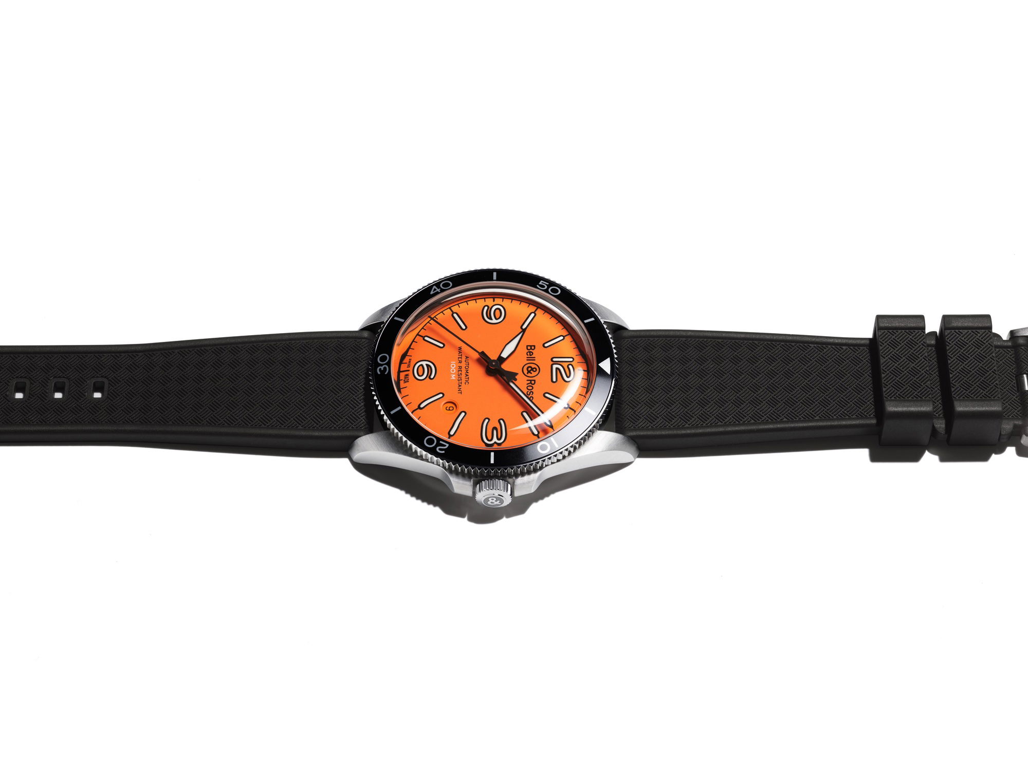 Bell & Ross BR V2-92 ORANGE BRV292-O-ST/SRB Replica 2