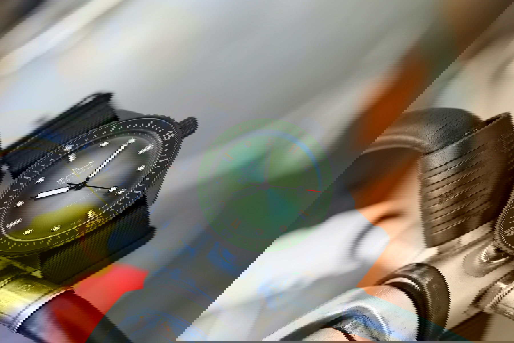 IMG_9085 Blancpain Fifty Fathoms Bathyscape Limited Edition Mokarran 5005 0153 NABA Replica 2