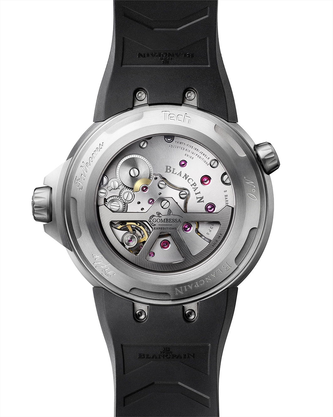 IMG_9085 Blancpain Fifty Fathoms Tech Gombessa 5019-12B30-64A Replica 2