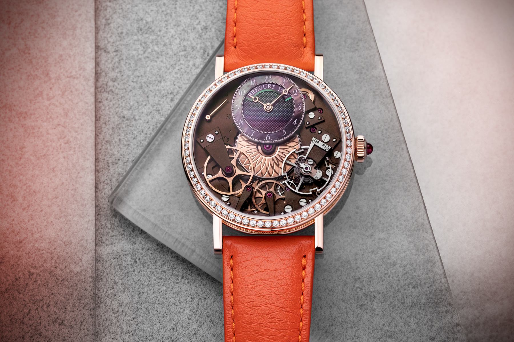 Breguet Tradition Dame 7038 7038BR/CT/3V6/D00D Replica 2