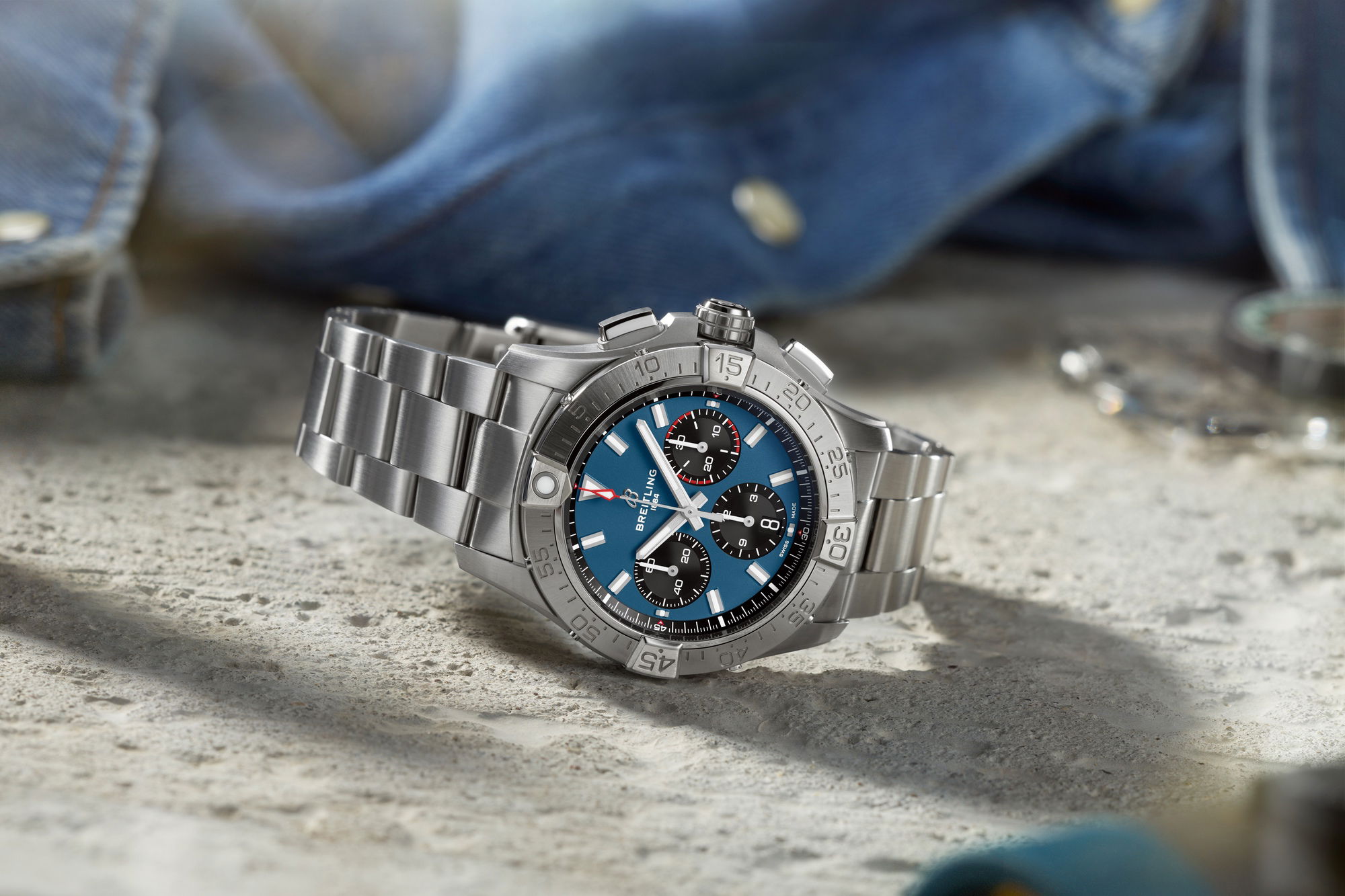 IMG_9085 Breitling Avenger B01 Chronograph 42 AB0146101C1A1 Replica 2