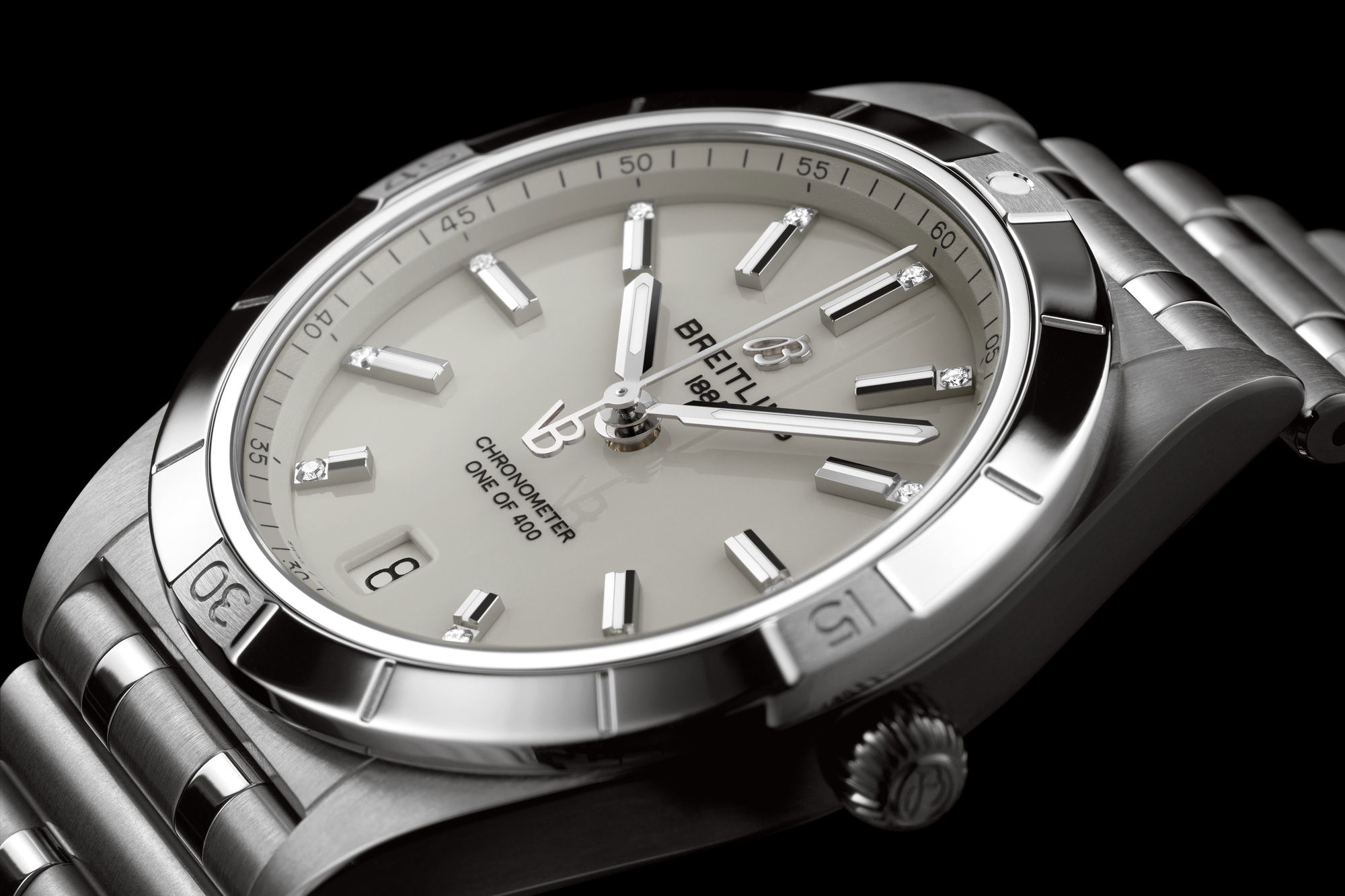 IMG_9085 Breitling Chronomat Automatic 36 Victoria Beckham A103801A1G1A1 Replica 2