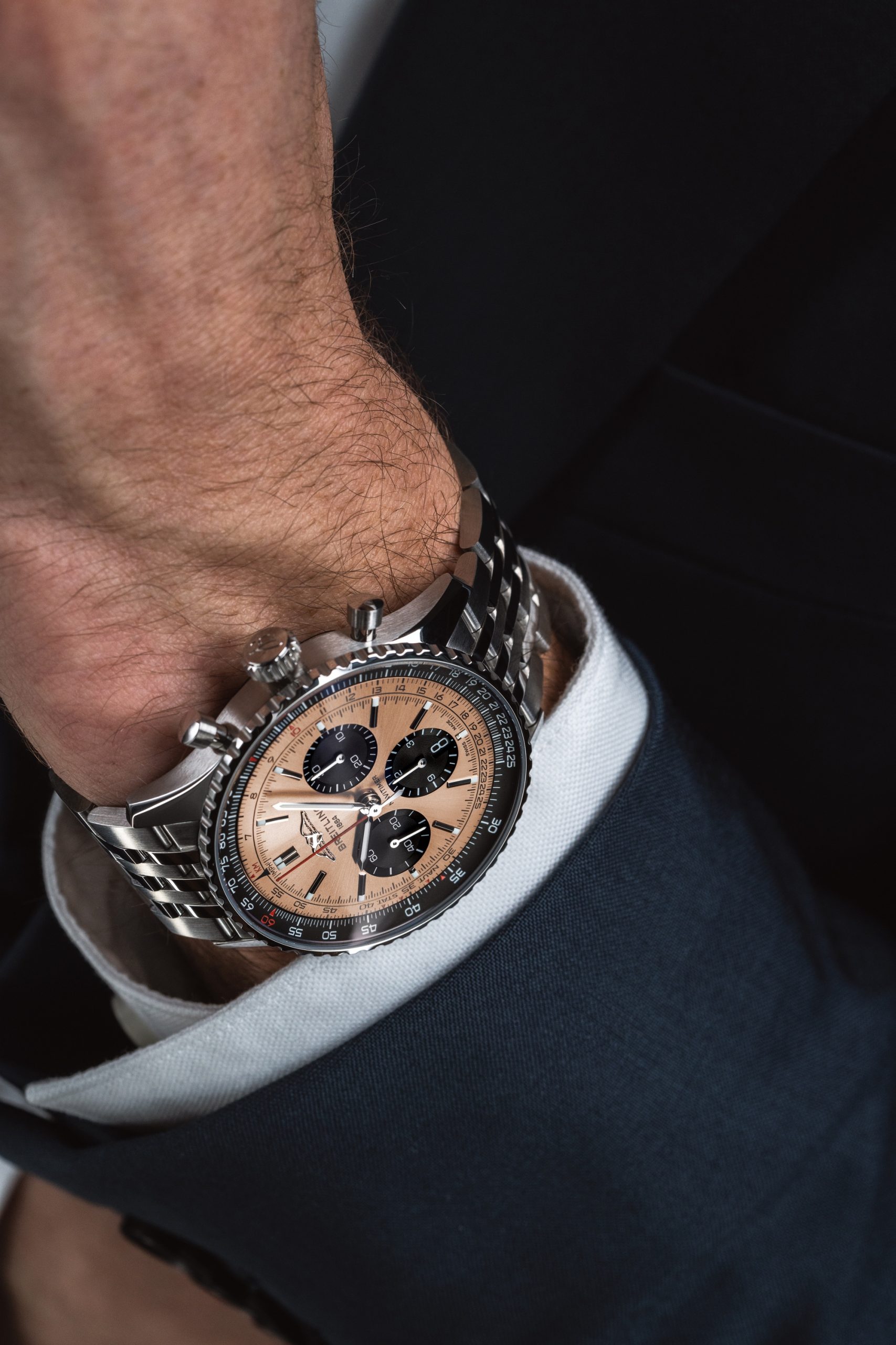 IMG_9085 Breitling Navitimer B01 Chronograph 43 AB0138241K1A1 Replica 2