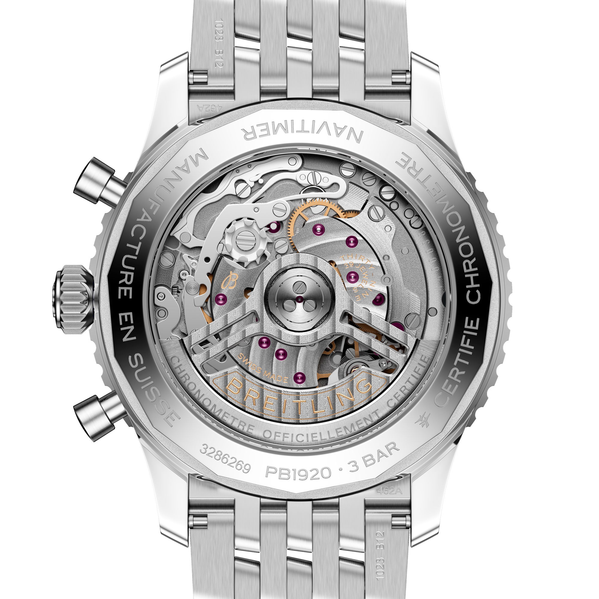 Breitling Navitimer B19 Chronograph 43 Perpetual Calendar PB1920251C1A1 Replica 2