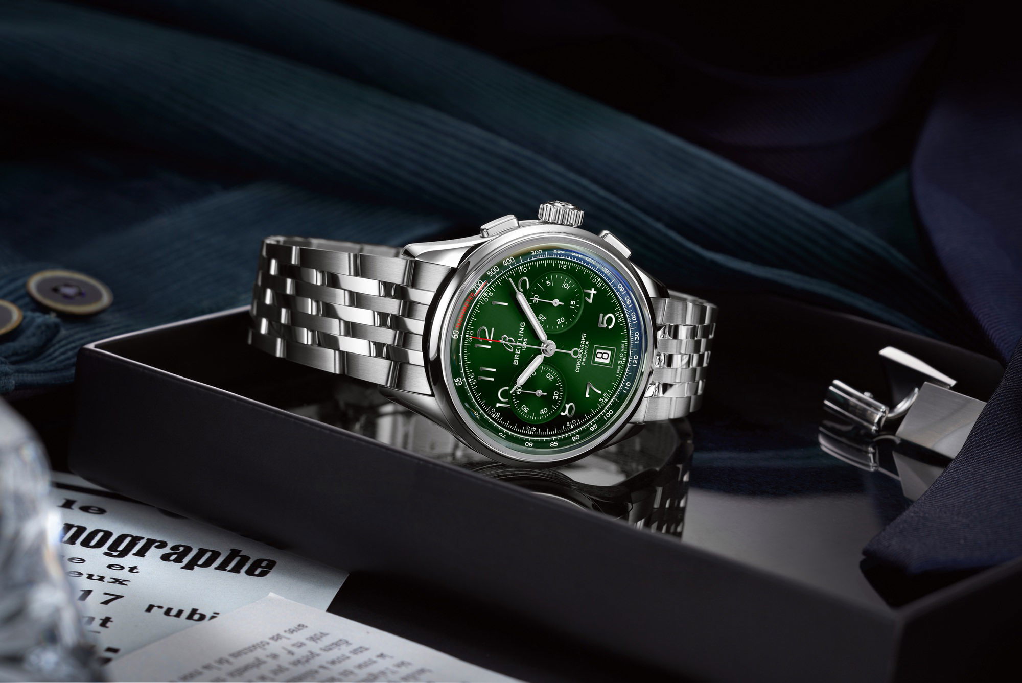 IMG_9085 Breitling Premier B01 Chronograph 42 AB0145371L1A1 Replica 2