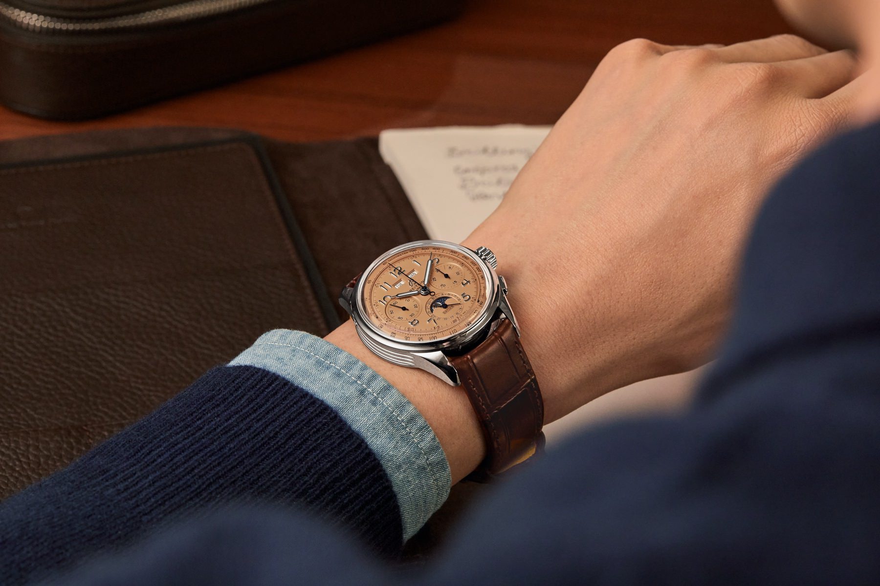 IMG_9085 Breitling Premier B25 Datora 42 AB2510201K1P1 Replica 2