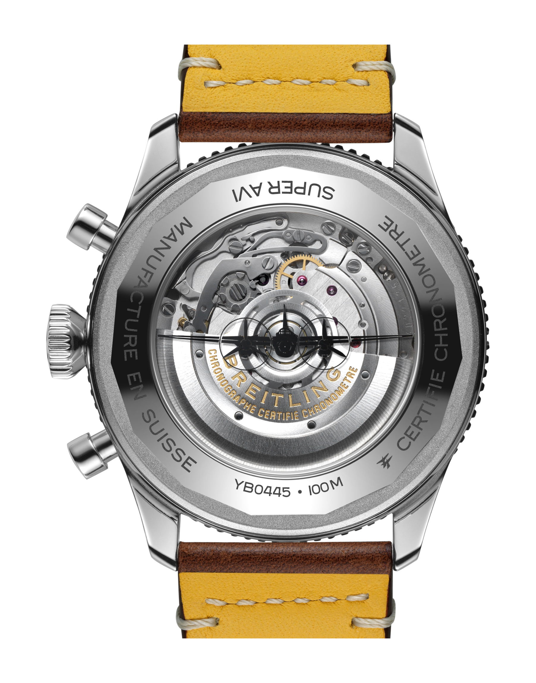 IMG_9085 Breitling Super AVI B04 Chronograph GMT 46 Mosquito YB04451A1B1X1 Replica 2