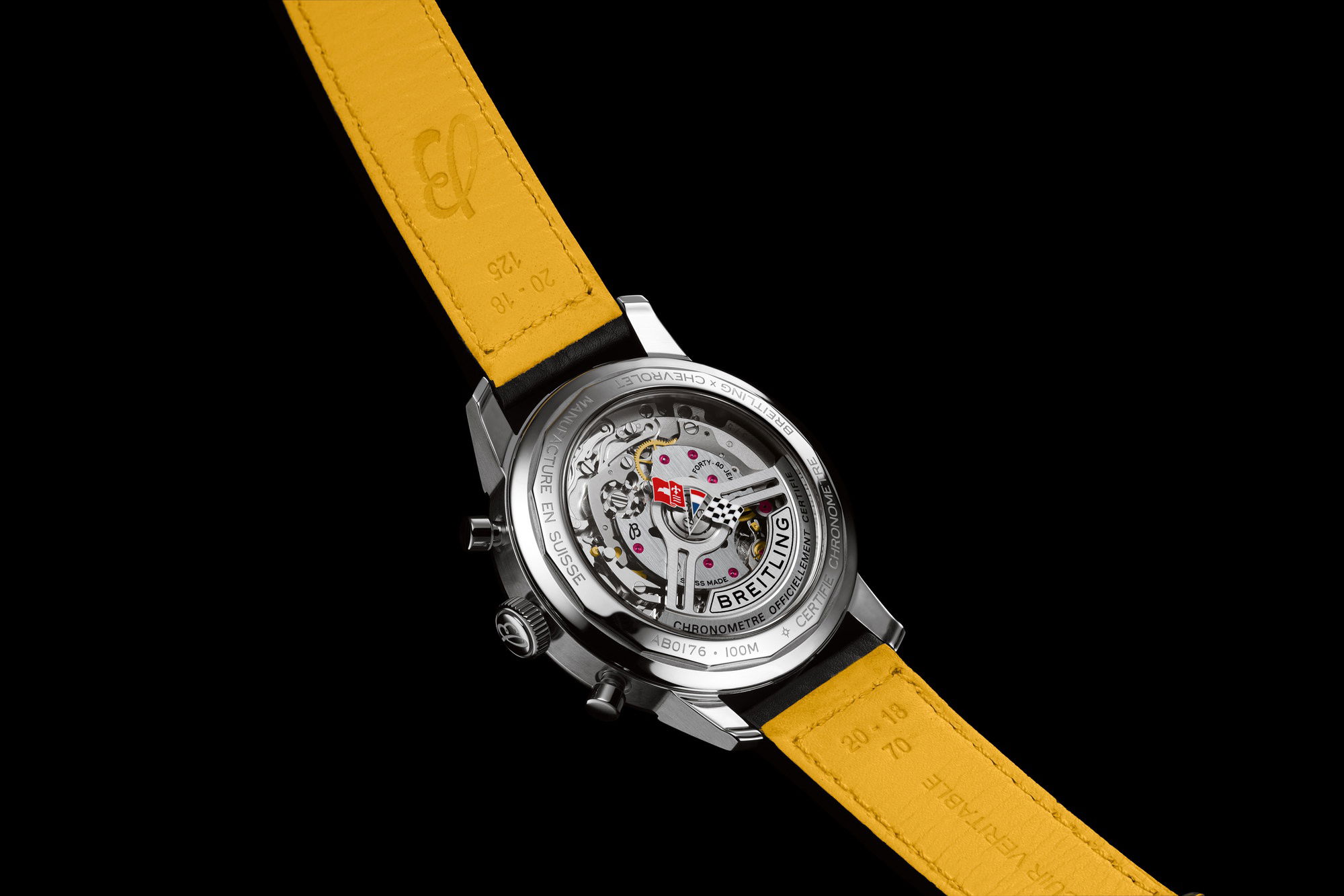 Breitling Top Time B01 Chevrolet Corvette AB01761A1K1X1 Replica 2