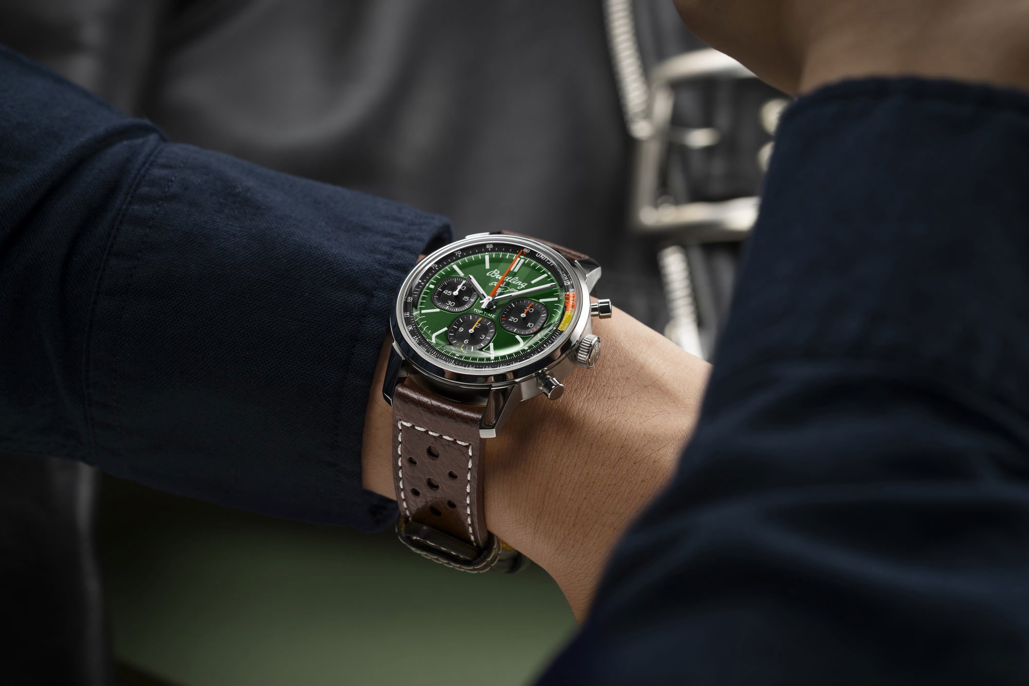 IMG_9085 Breitling Top Time B01 Ford Mustang AB01762A1L1X1 Replica 2