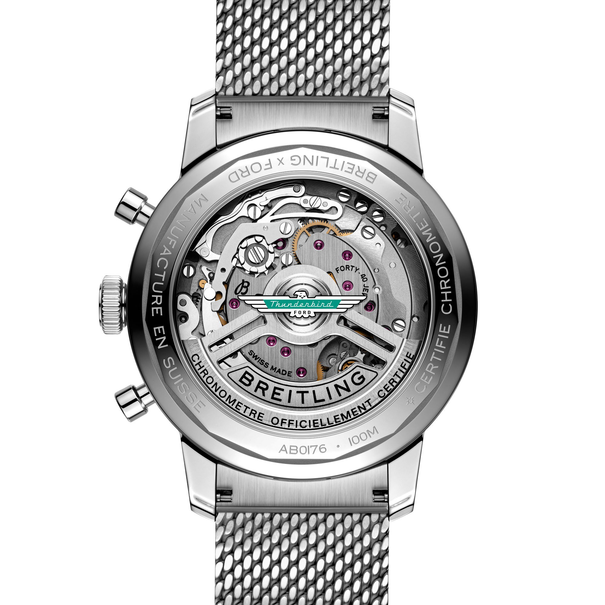 IMG_9085 Breitling Top Time B01 Ford Thunderbird AB01766A1A1A1 Replica 2