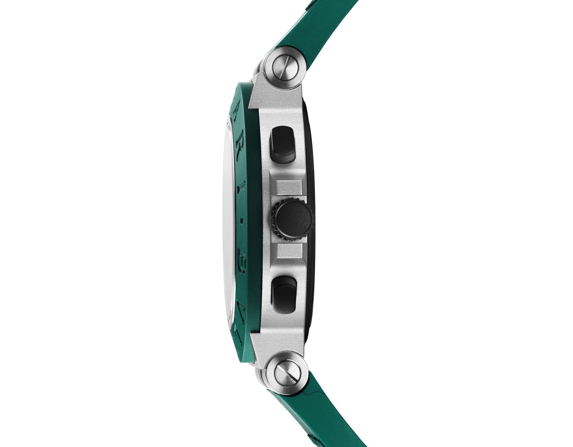 Bvlgari Bvlgari Aluminium Chronograph Smeraldo 104076 Replica 2