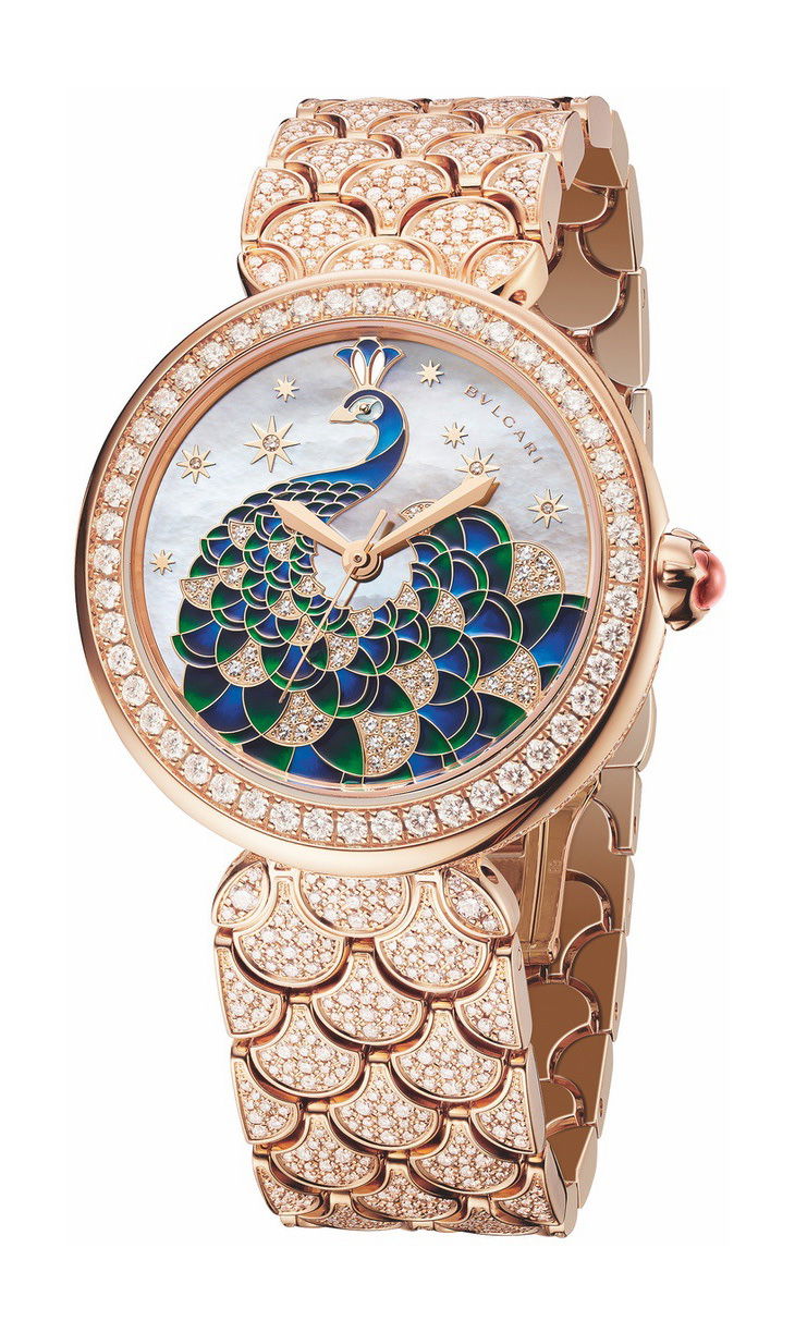 Bvlgari Divas’ Dream Peacock Diamonds 103348 Replica 2