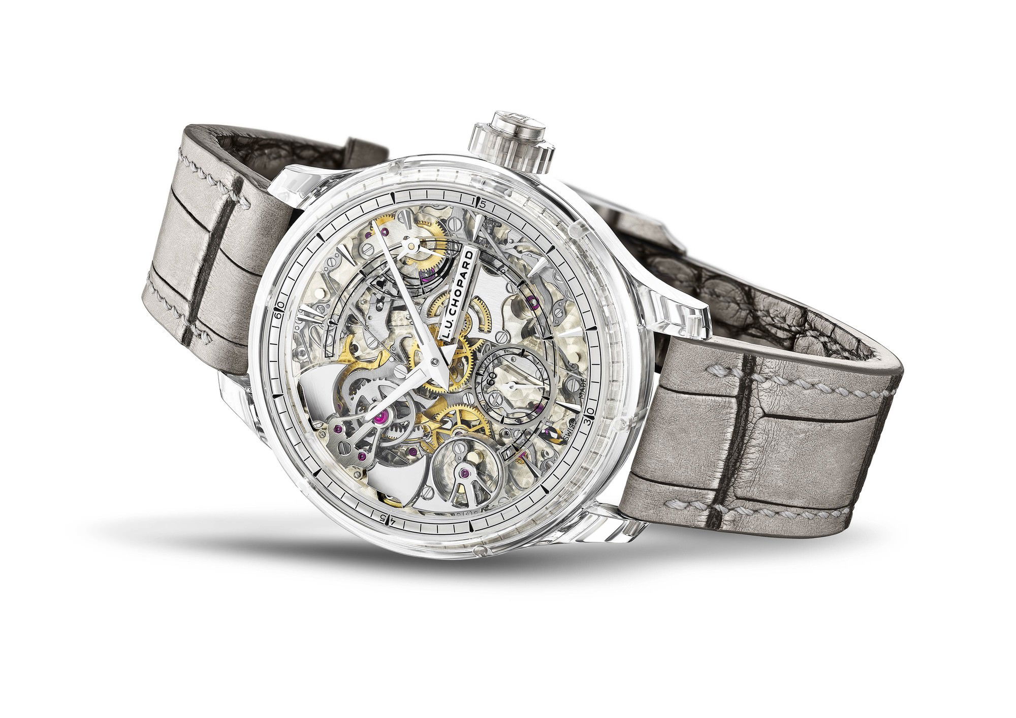 Chopard L.U.C Full Strike Sapphire 168604-9001 Replica 2