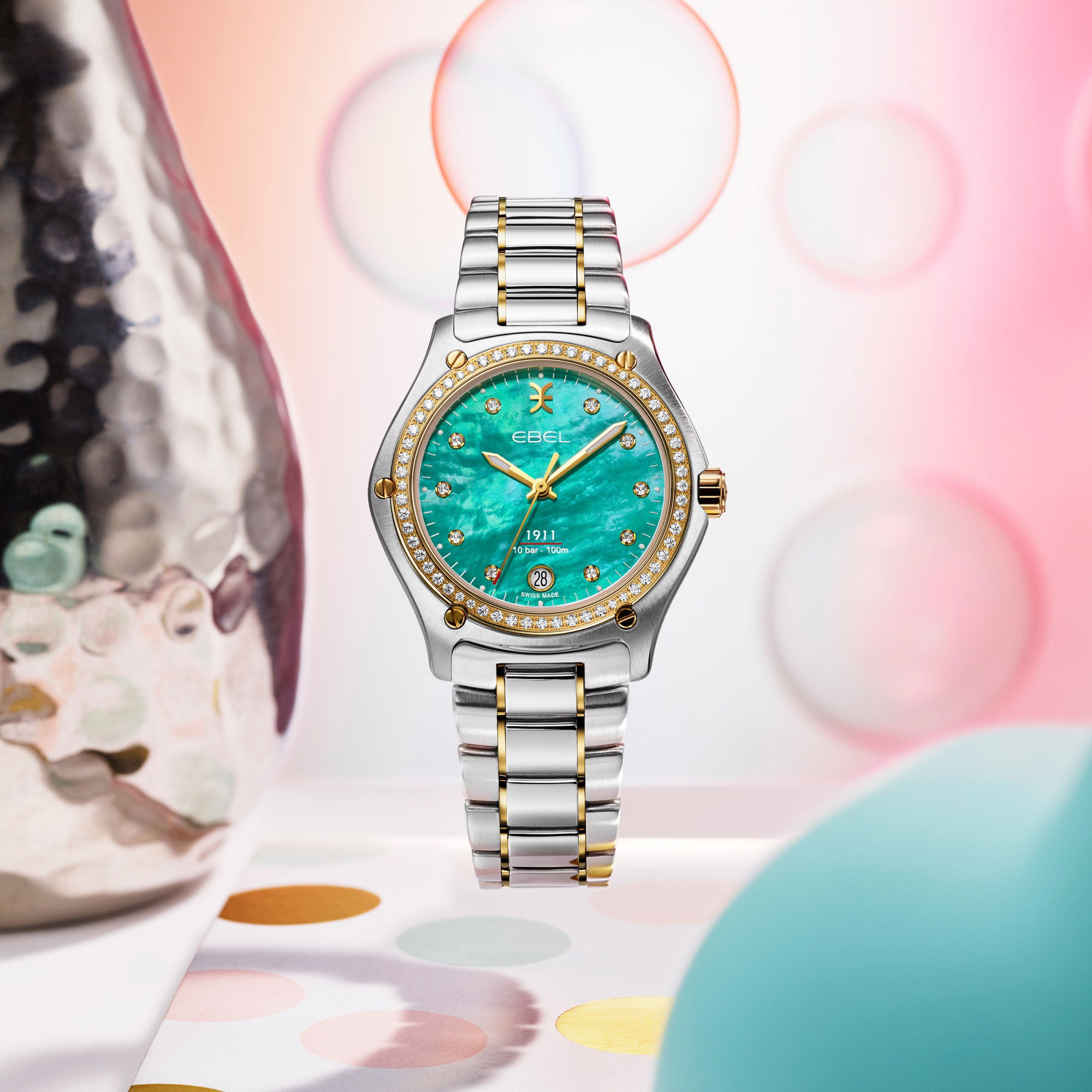 Ebel 1911 Deep Turquoise 1216663 Replica 2