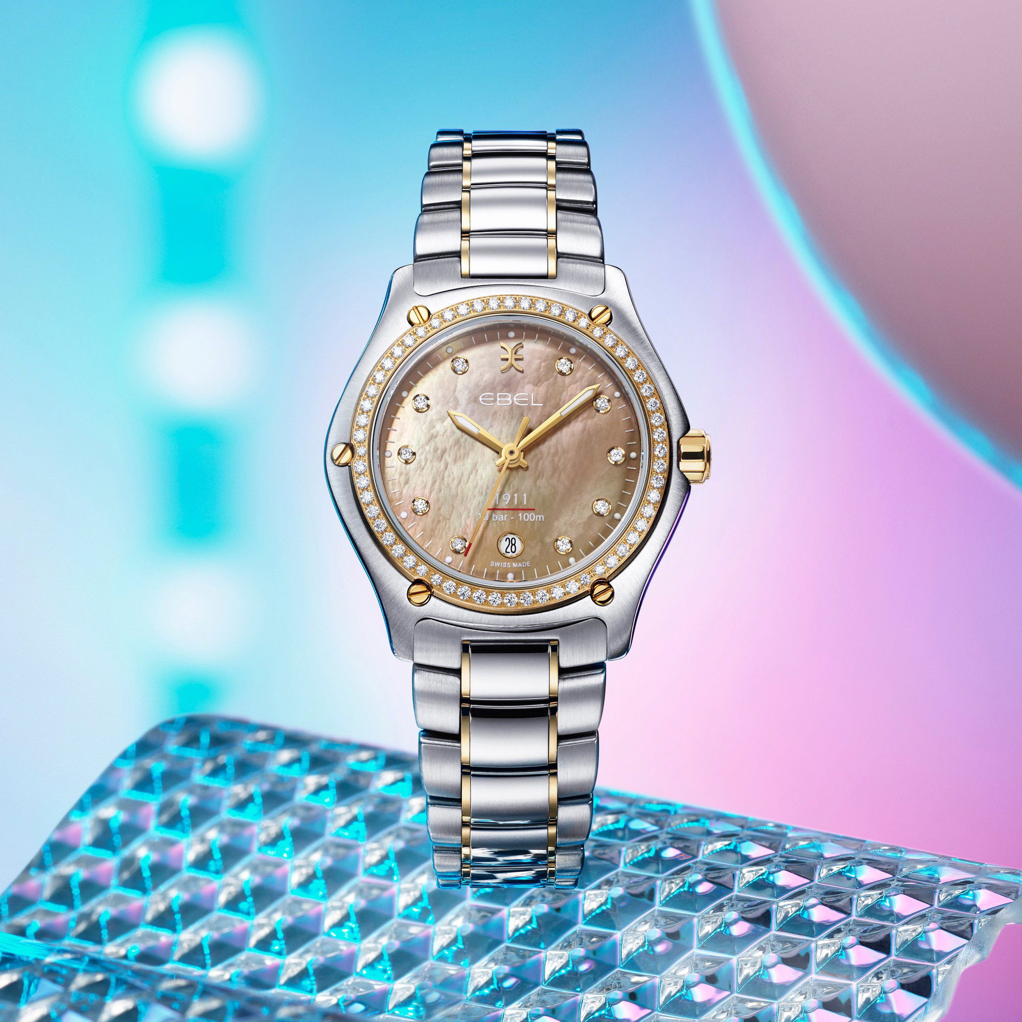 Ebel 1911 Lady Beige 1216576 Replica 2