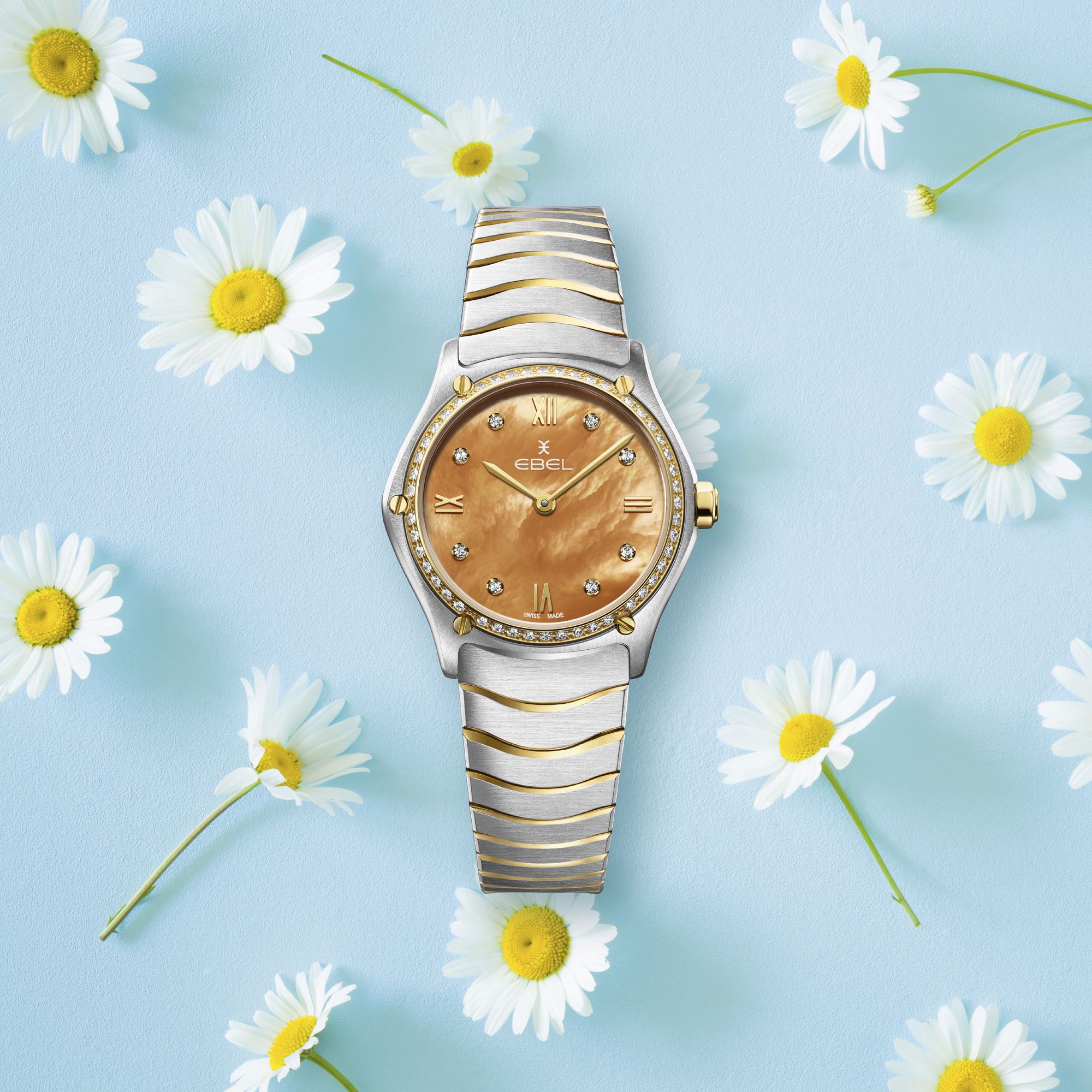 Ebel Sport Classic Lady Sundial 1216597 Replica 2