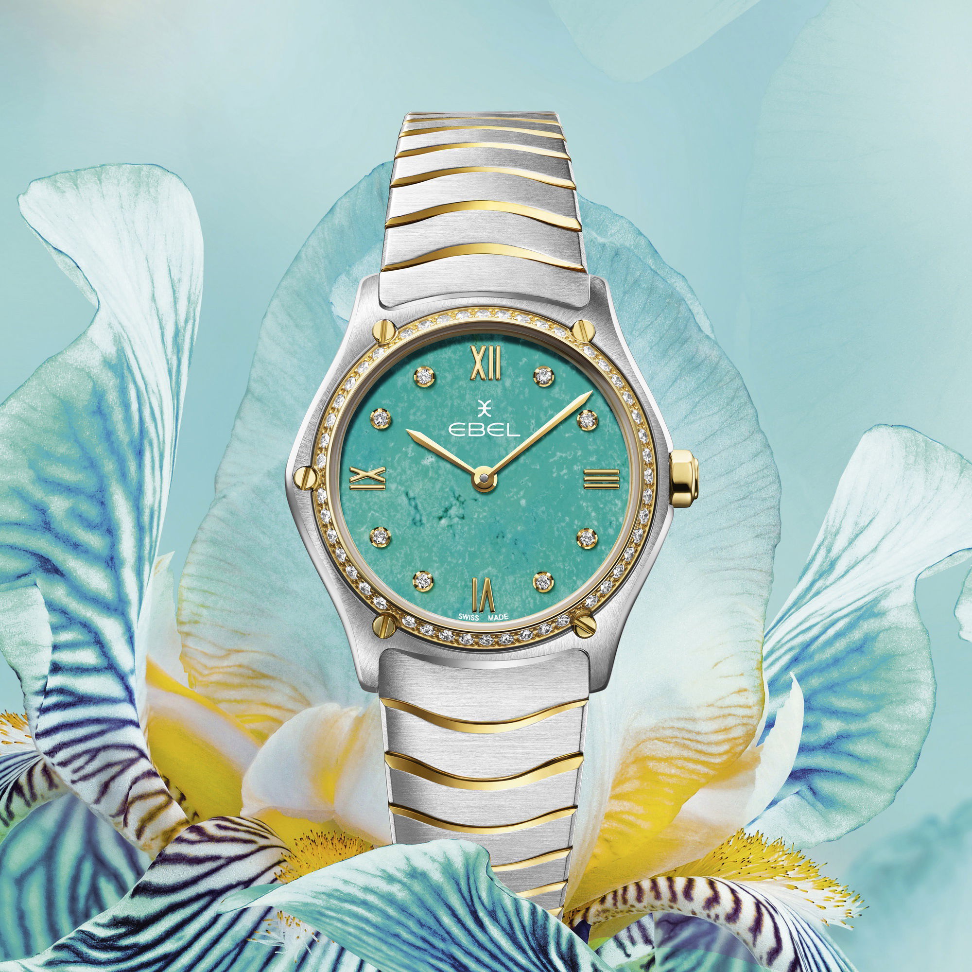 IMG_9085 Ebel Sport Classic Lady Turquoise 1216599 Replica 2