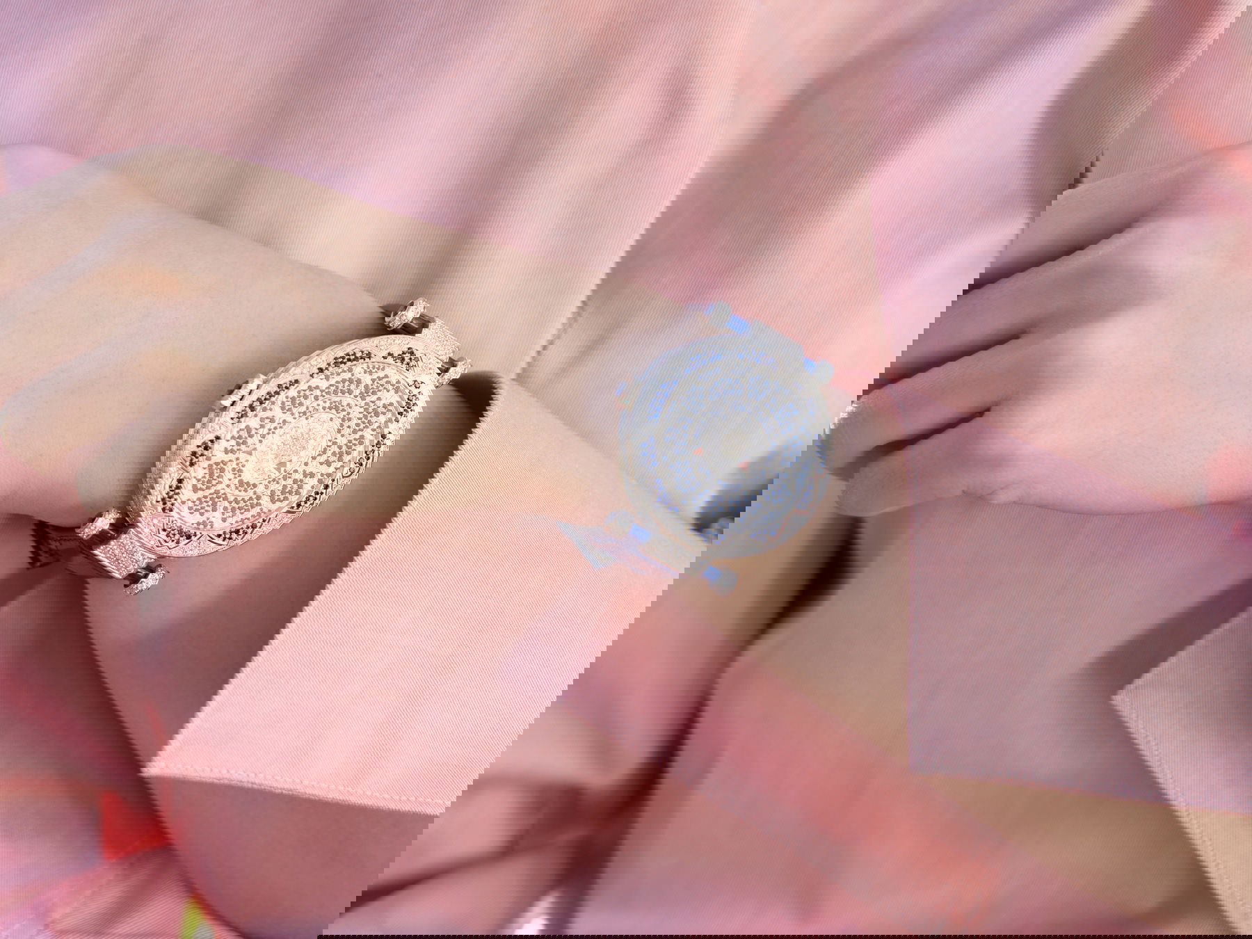 IMG_9085 Franck Muller Double Mystery Peony 39 DM D CD PEO BU OG Replica 2