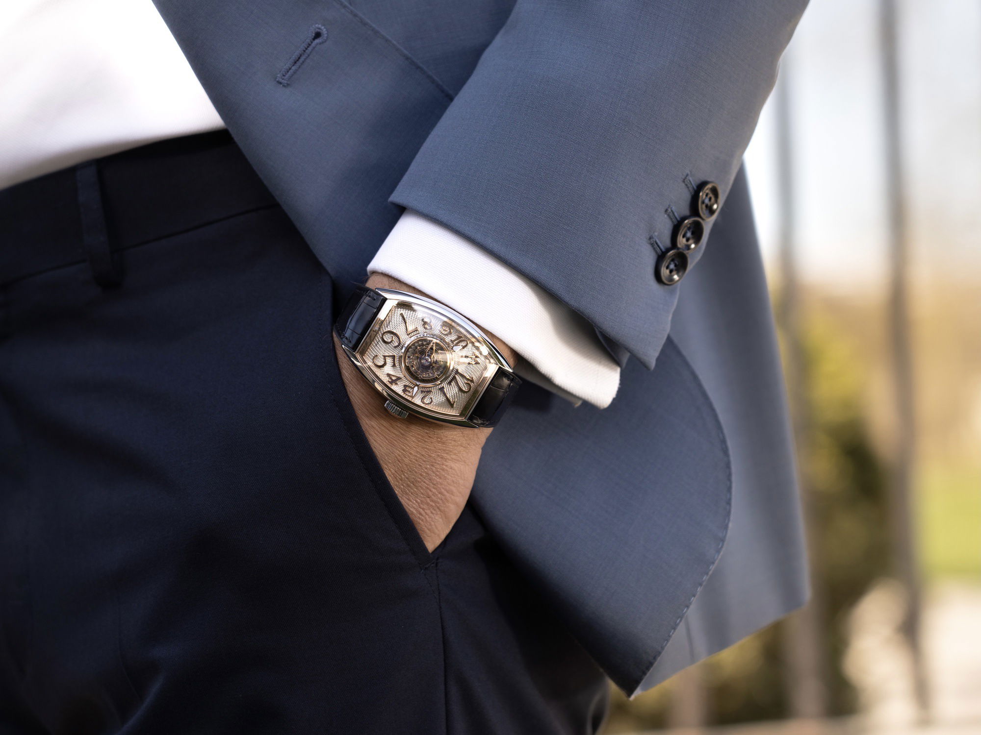 Franck Muller Grand Central CX 40 T CTR 2AC 5N OG Replica 2