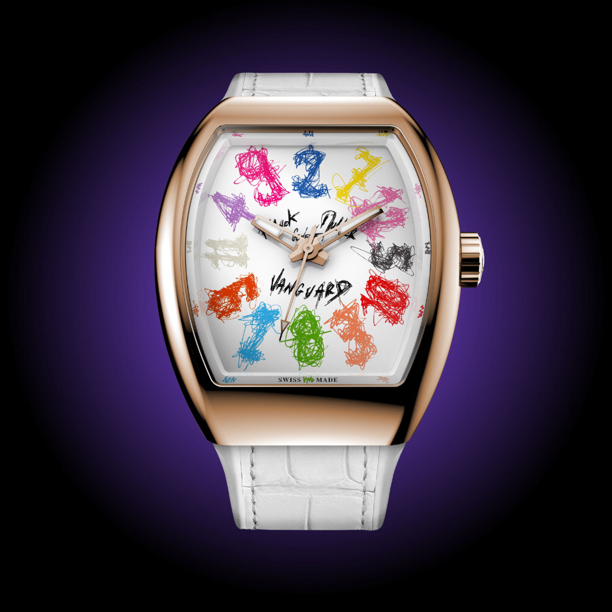 Franck Muller Vanguard Crazy Hours Hom Nguyen V 41 CH HN COL DRM LTD (BC) Replica 2