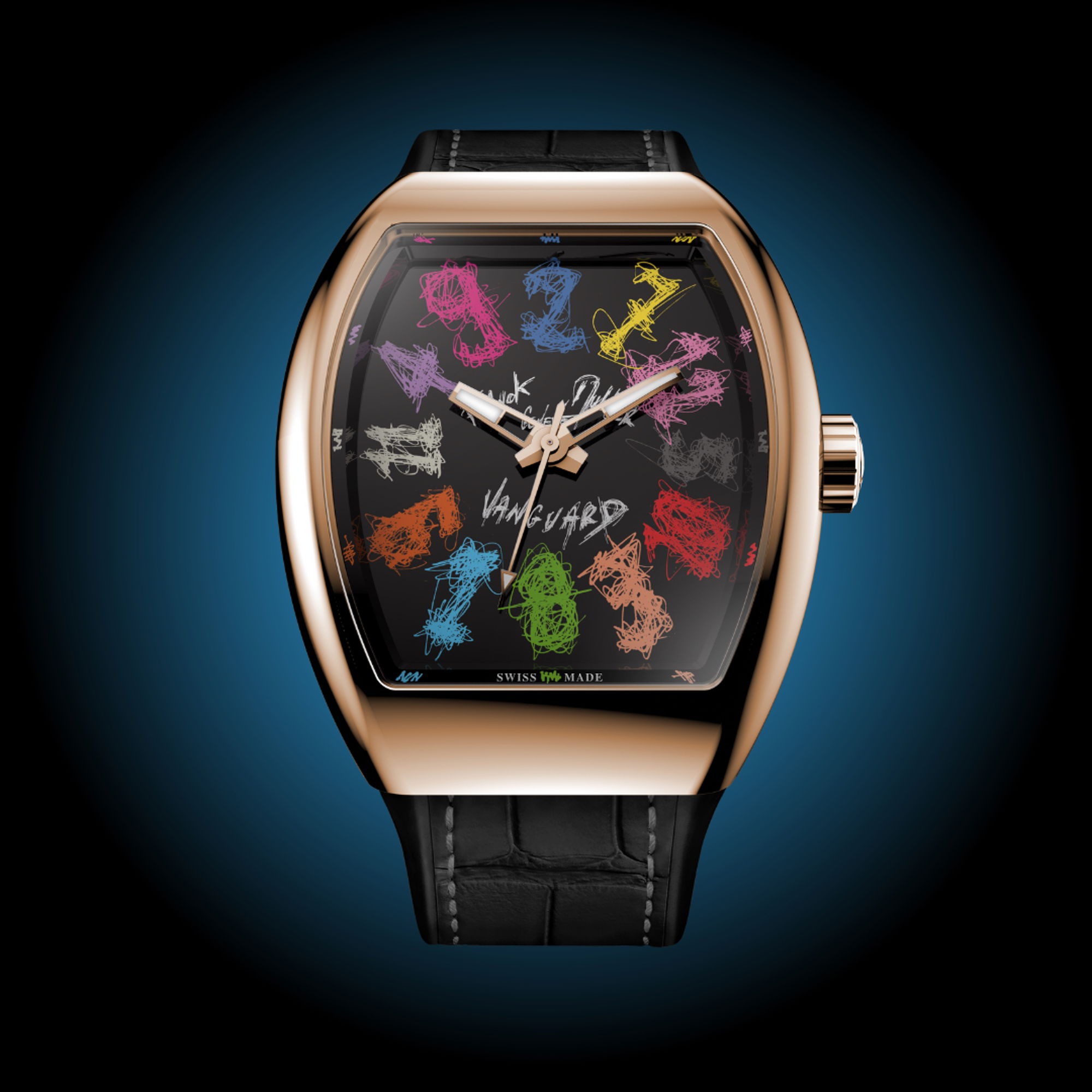 Franck Muller Vanguard Crazy Hours Hom Nguyen V 41 CH HN COL DRM LTD (NR) Replica 2