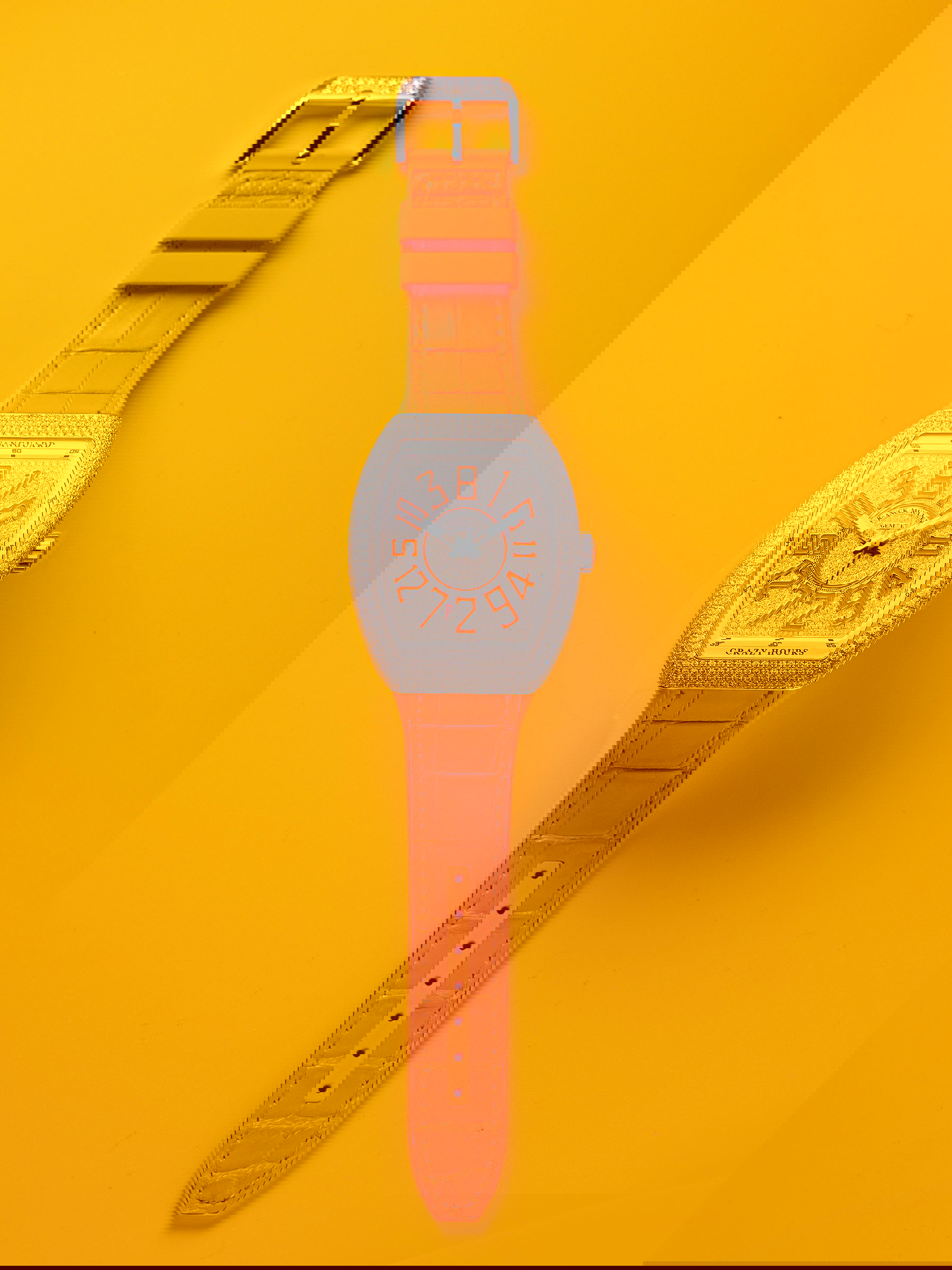 Franck Muller Vanguard Crazy Hours? V 45 CH D CD (OR) Replica 2