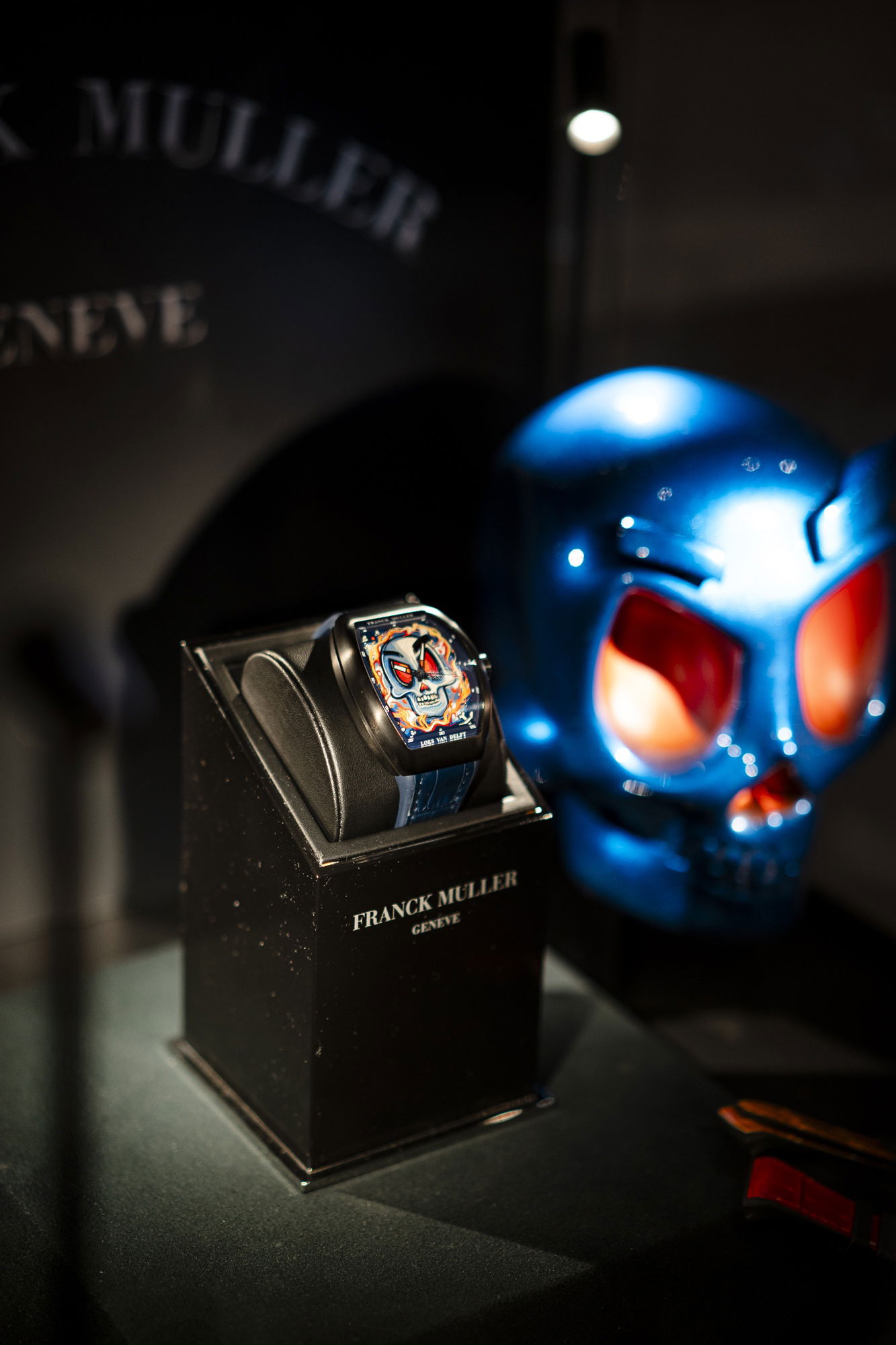 Franck Muller Vanguard Loes Van Delft Skull V 43 SC SKULL LOES VAN DELFT NR BR (NR) Replica 2