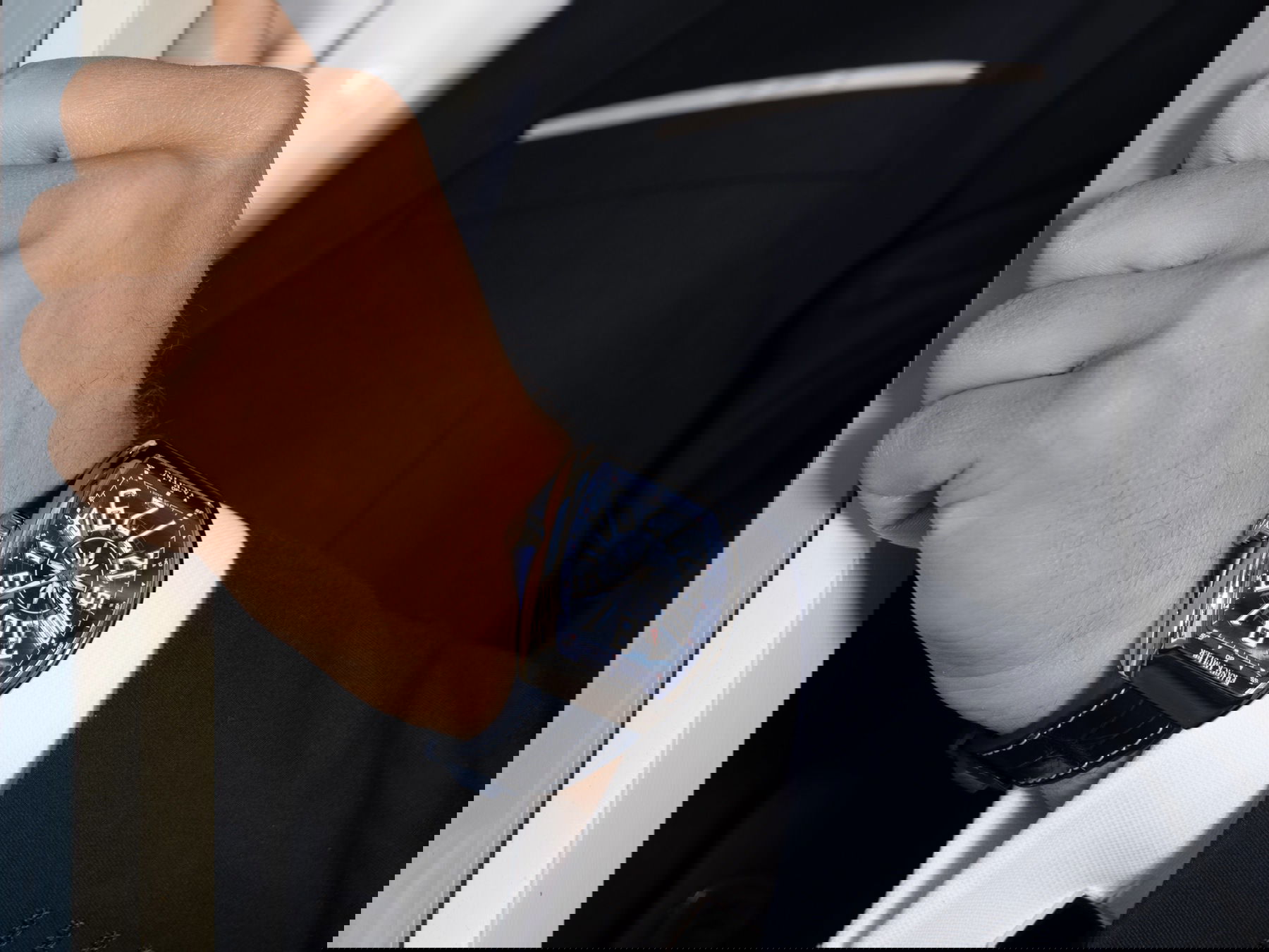 Franck Muller Vanguard Yachting Crazy Hours V 45 CH YACHT (BL) Blue Dial Replica 2