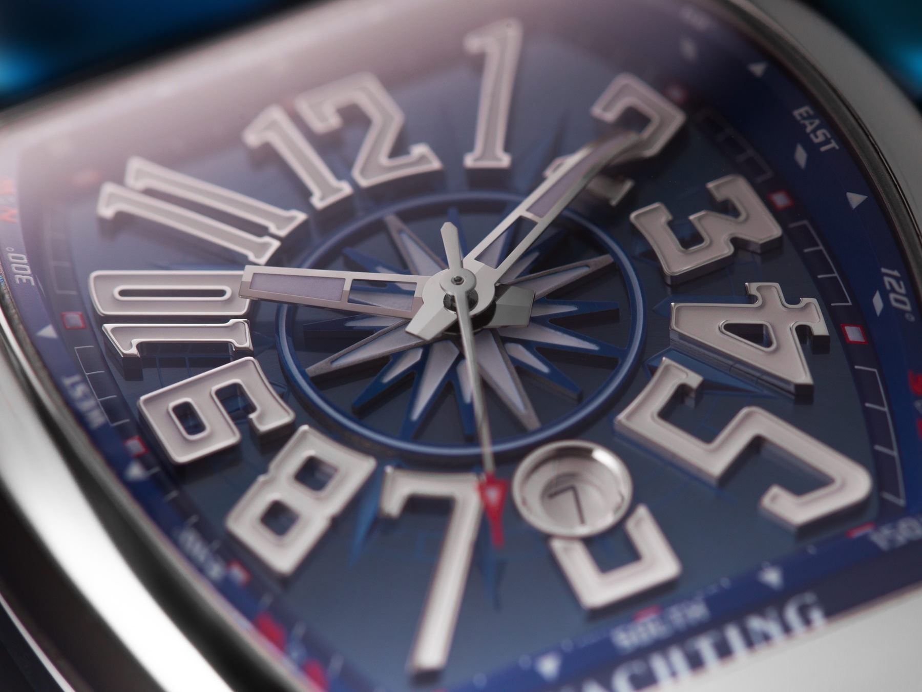 Franck Muller Vanguard? Yachting V 45 SC DT YACHT (BL) Replica 2