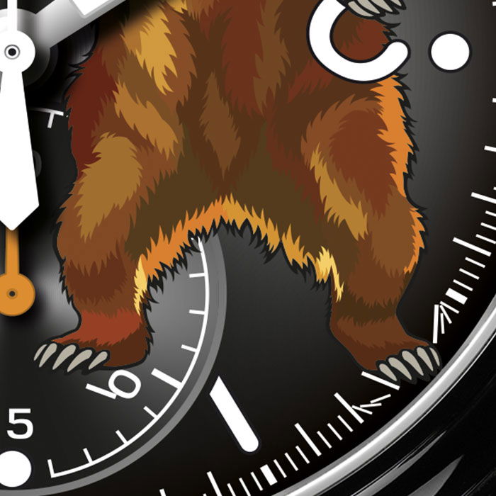 Graham Chronofighter Vintage Ltd Bear 2CVAS.B32A Replica 2