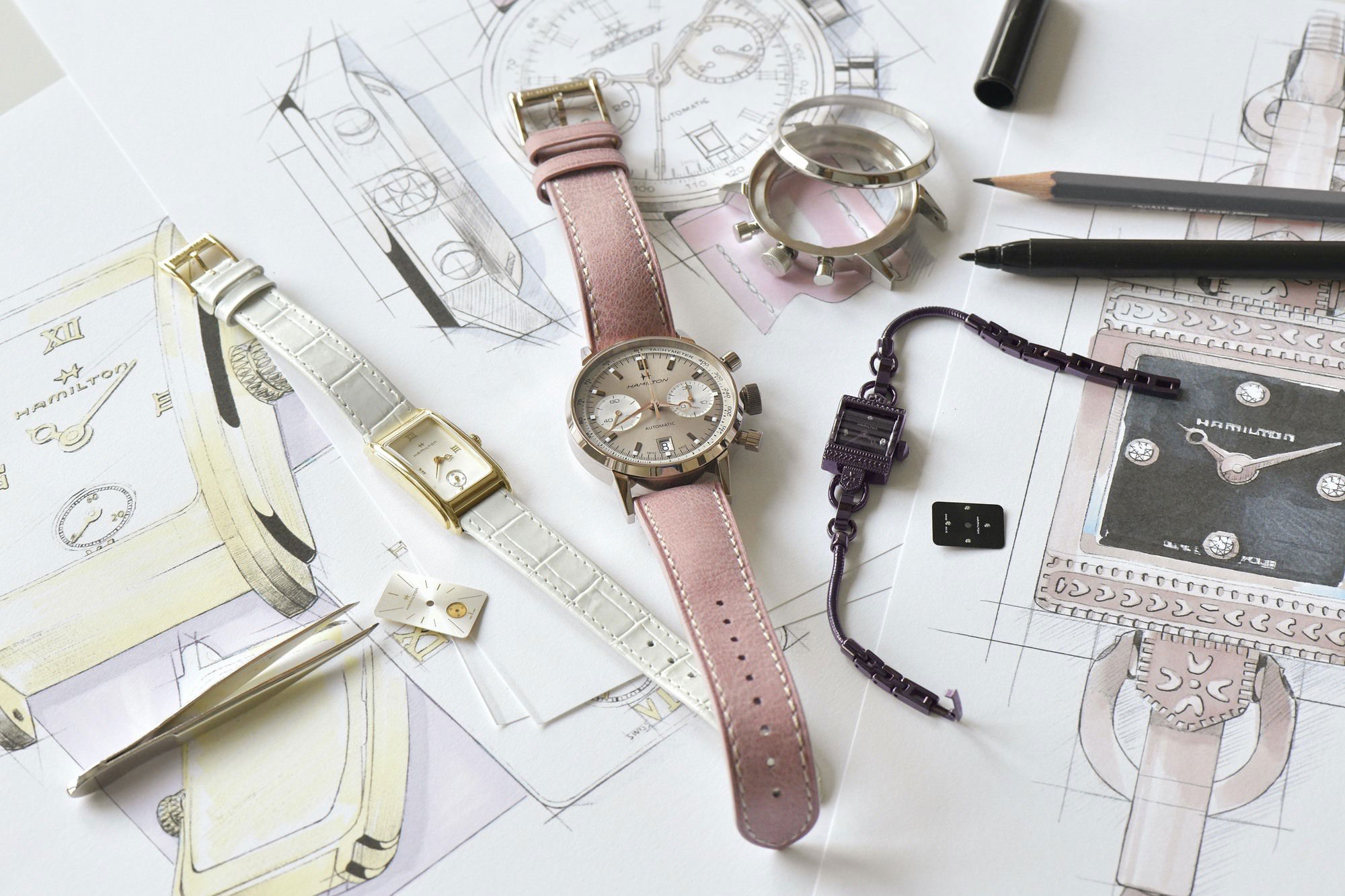 IMG_9085 Hamilton American Classic Intra-Matic Automatic Chronograph – Janie Bryant H38426820 Replica 2